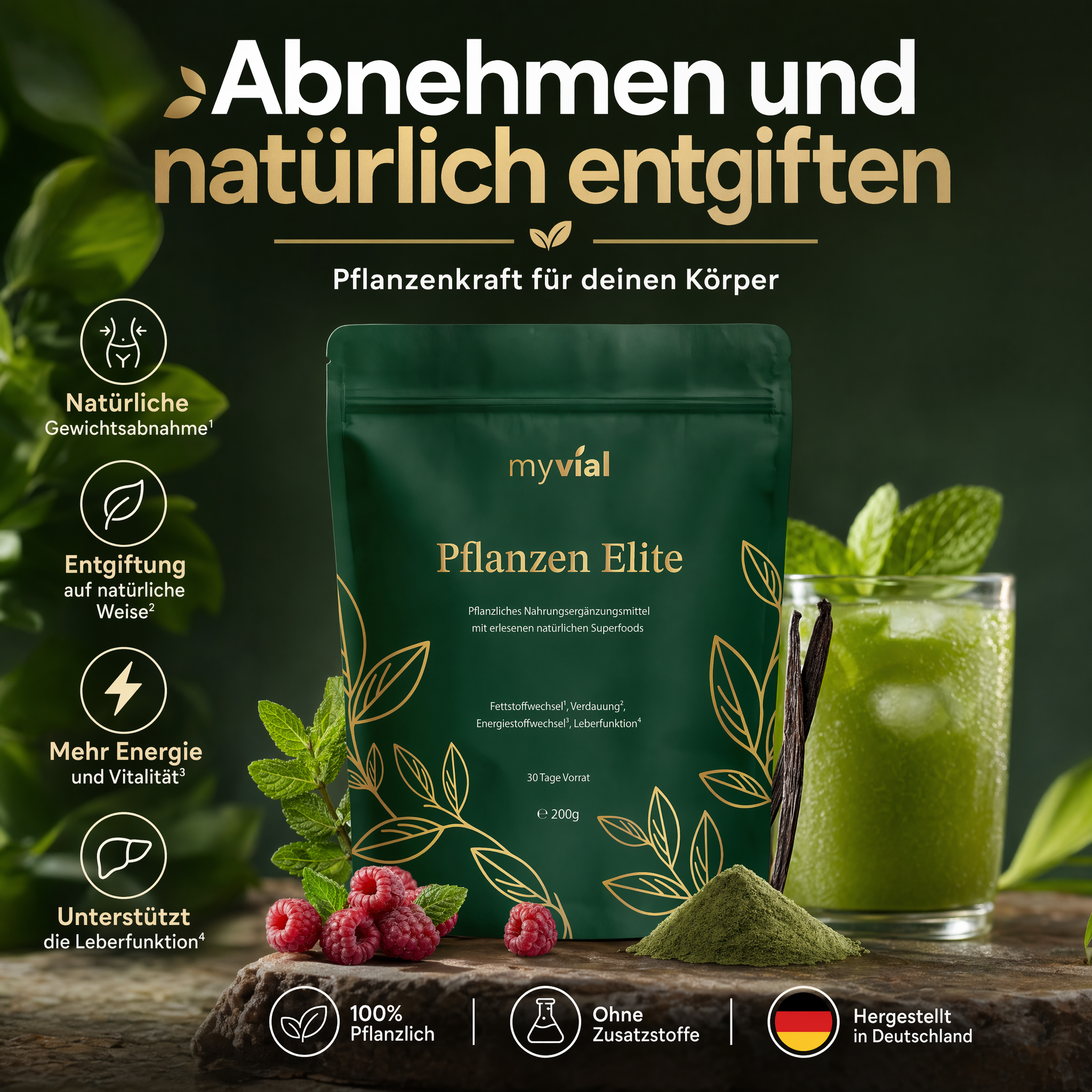 Naturwissen Journal Facebook ad: Gesund abnehmen!