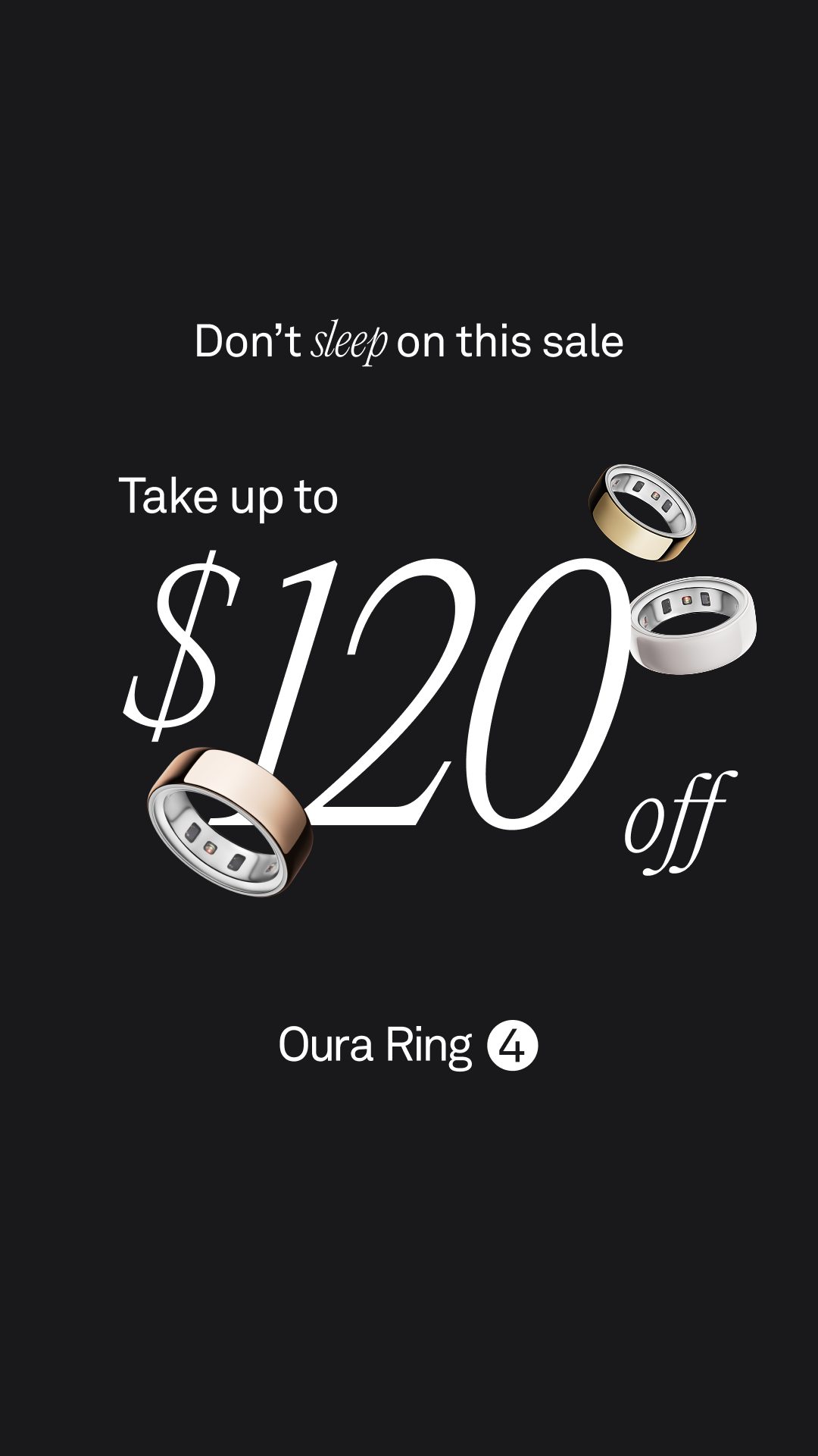 ŌURA Facebook ad
