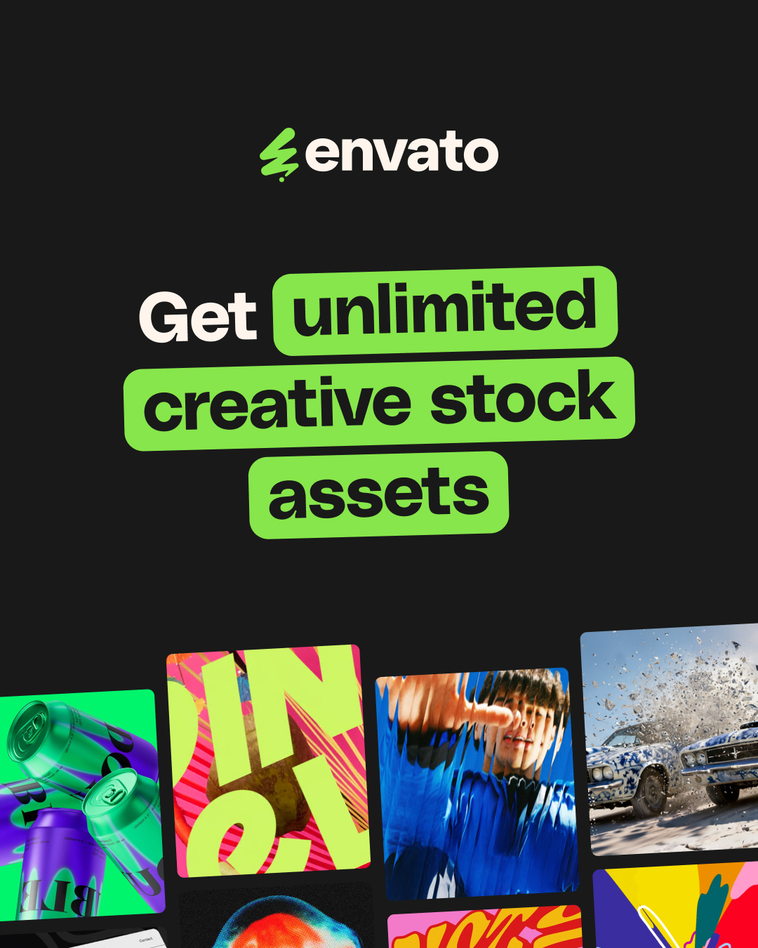 Envato Facebook ad