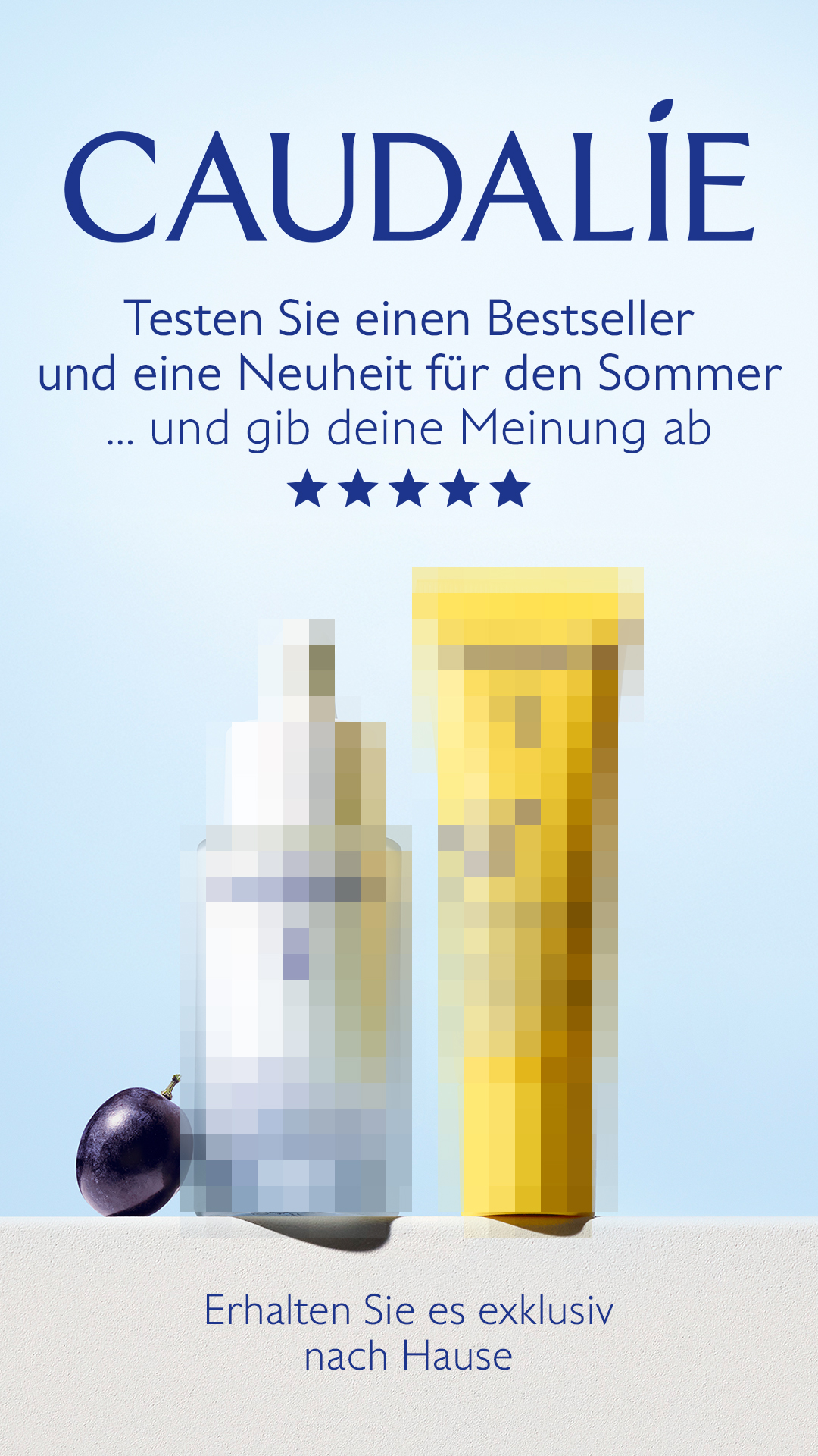 Caudalie Facebook ad from Jan 23, 2026