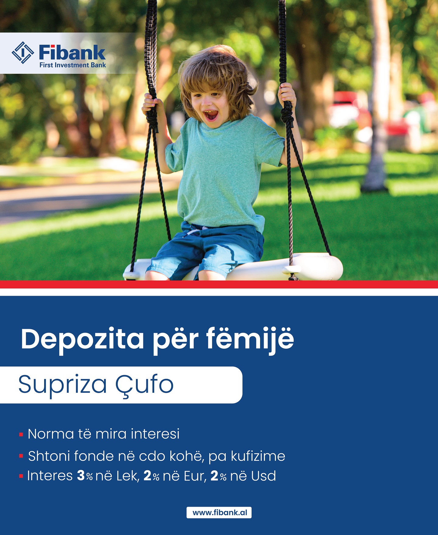 First Investment Bank Albania Facebook ad