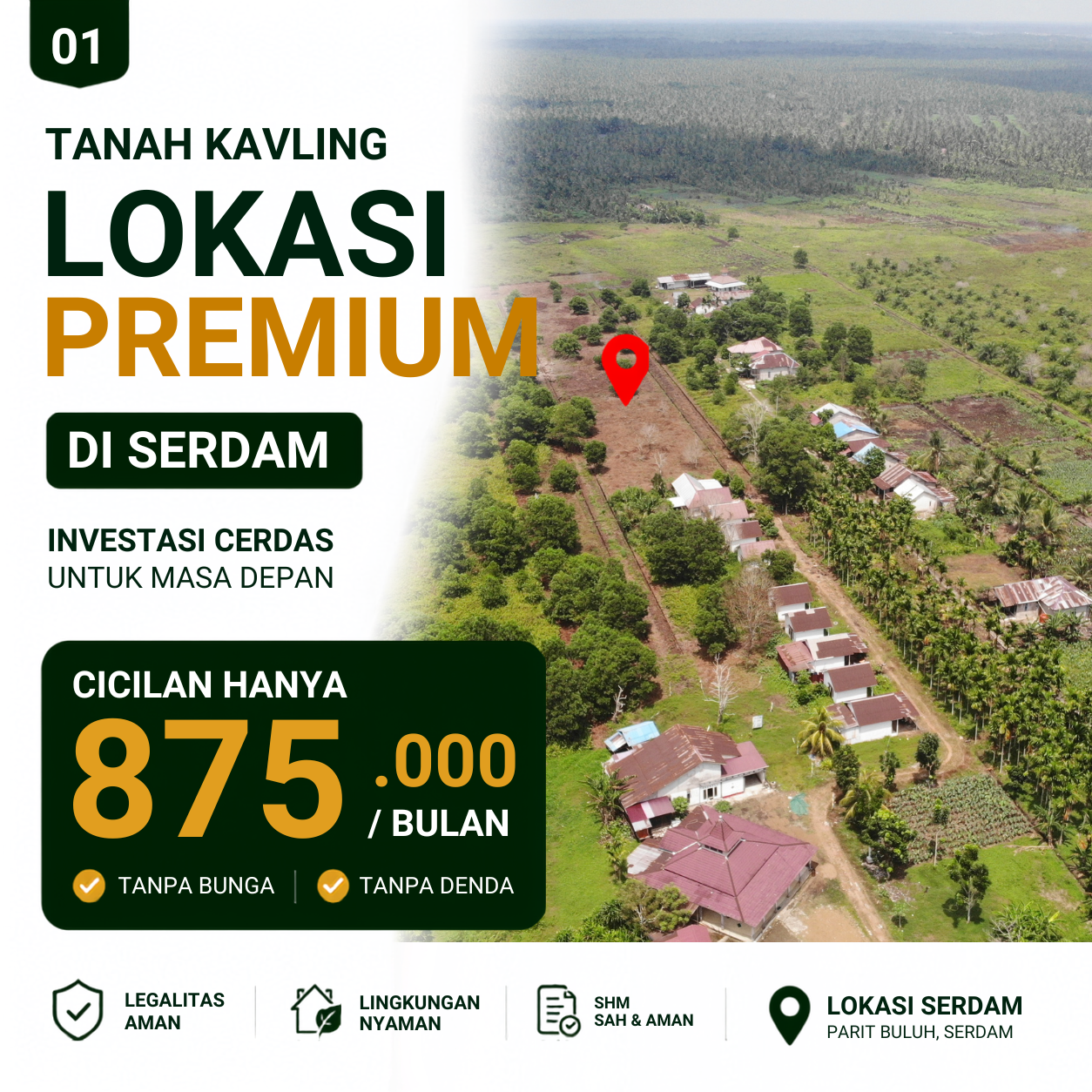 Sajada Digital Agency Facebook ad: Cicilan 875.000 / Bulan