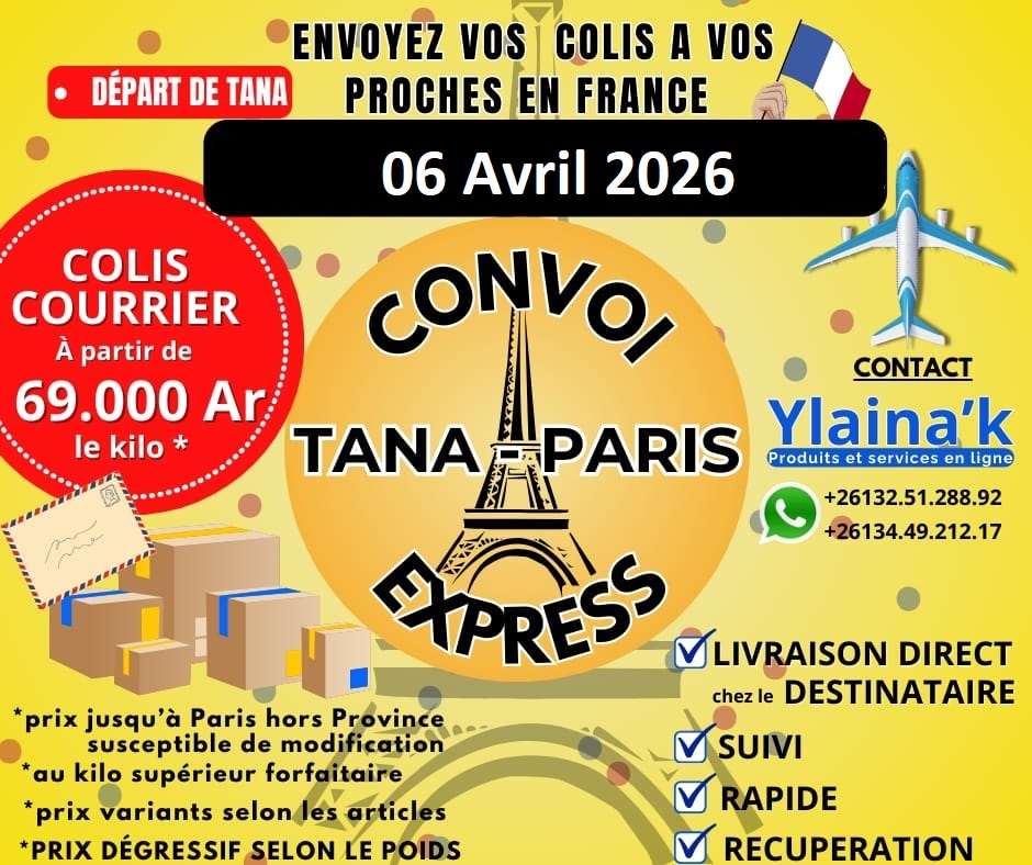 Ylaina'K Facebook ad: CONVOI EXPRESS mois de JANVIER 2026