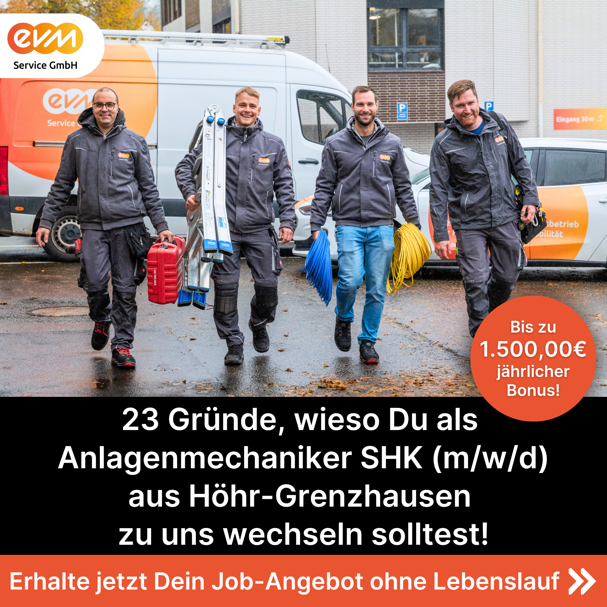 CandidateFlow: Anlagenmechaniker SHK Facebook ad