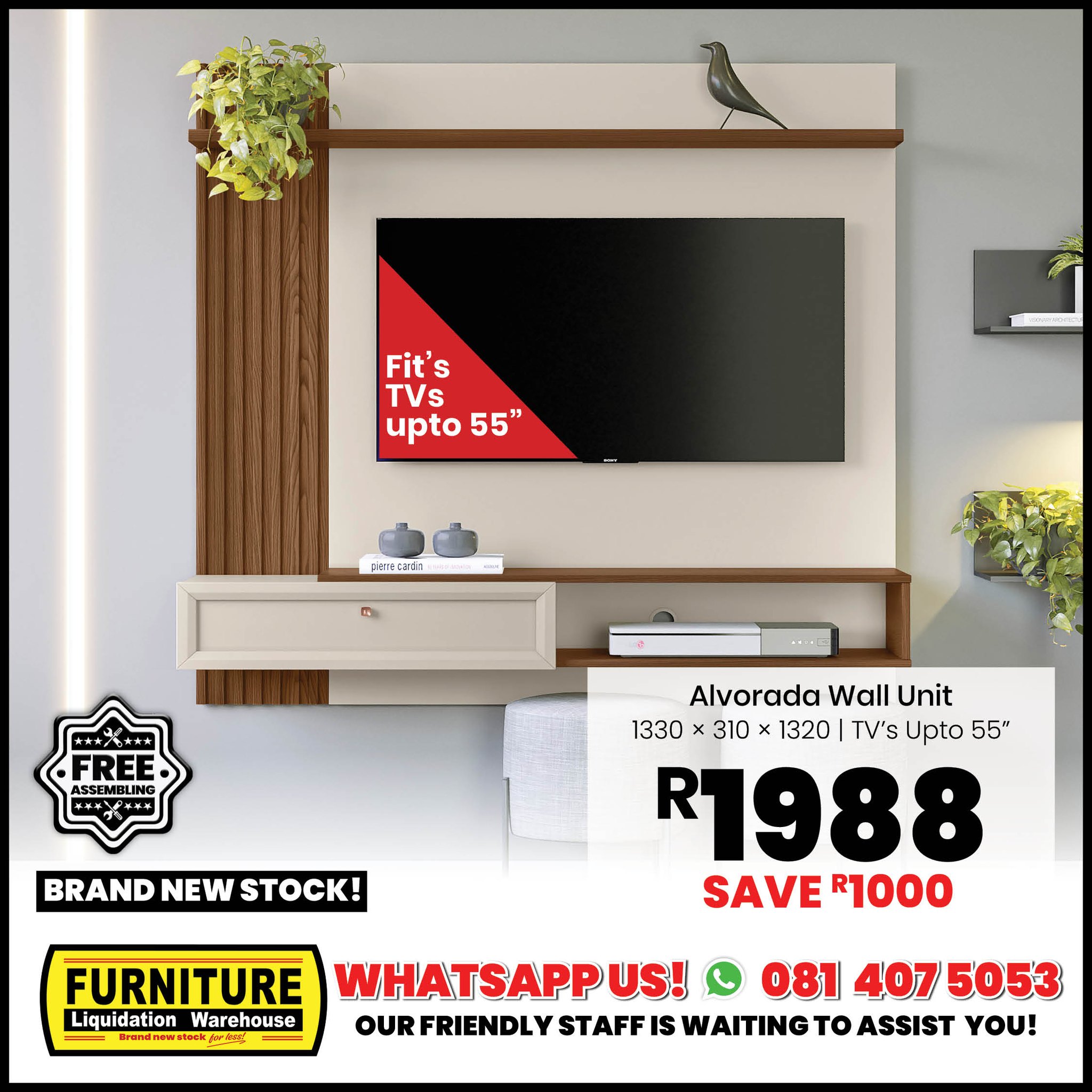 Furniture Liquidation Warehouse Facebook ad