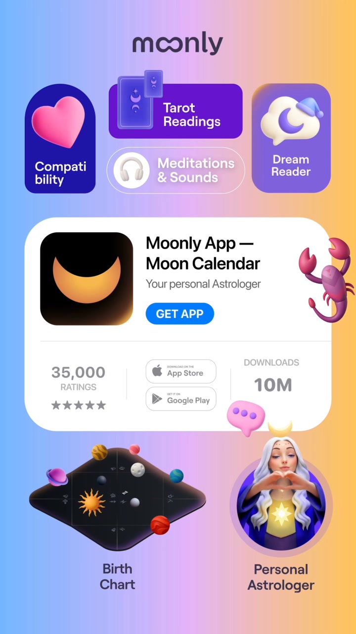 Moonly Facebook ad: Your hidden talents, decoded