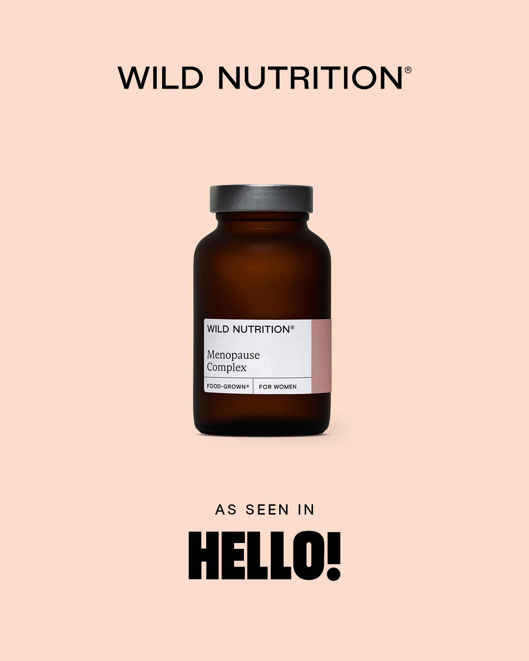 Wild Nutrition Facebook ad