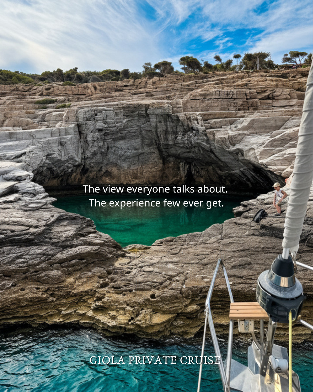 Thassos Private Cruises Facebook ad from Jun 4, 2026