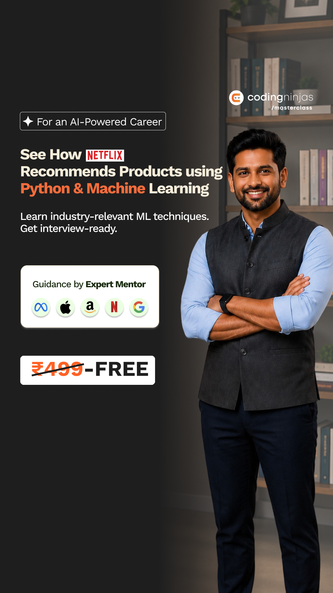 Coding Ninjas Facebook ad