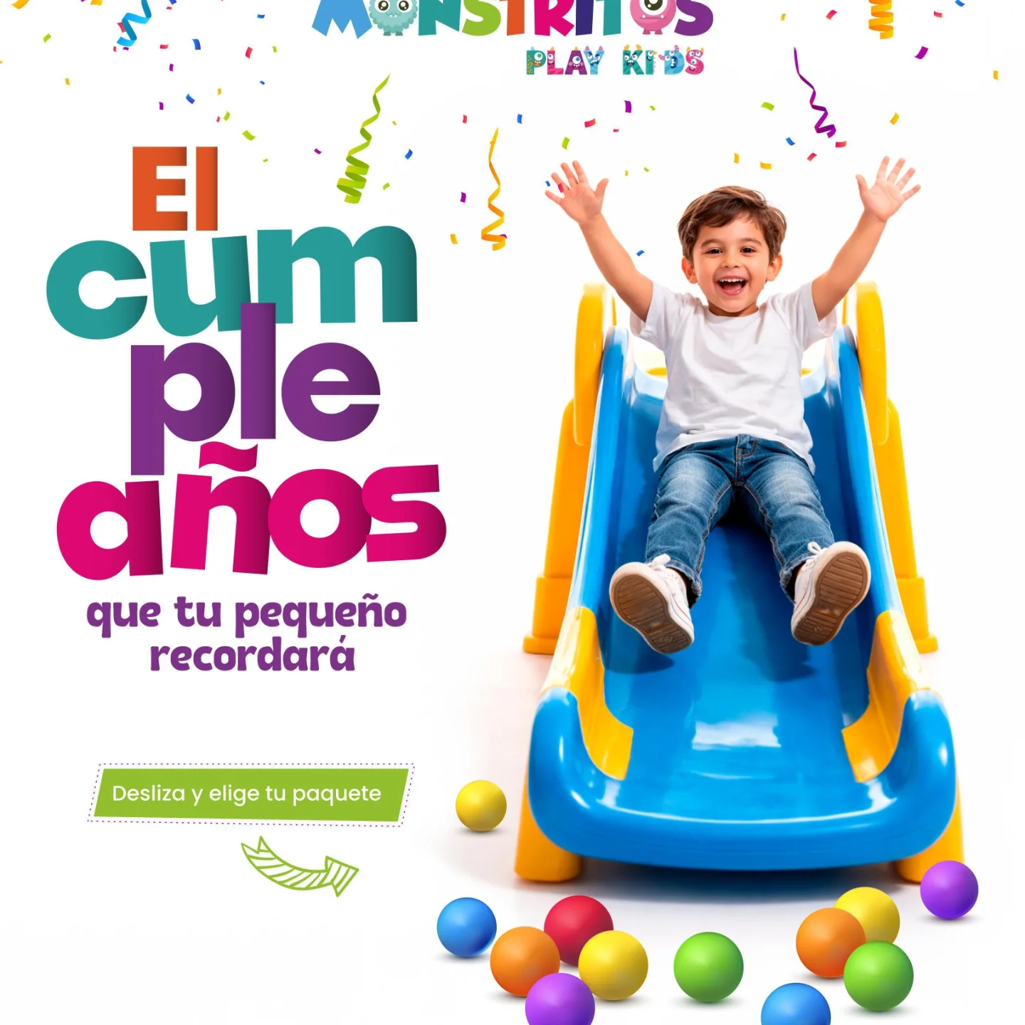 Monstritos Play Kids Facebook ad