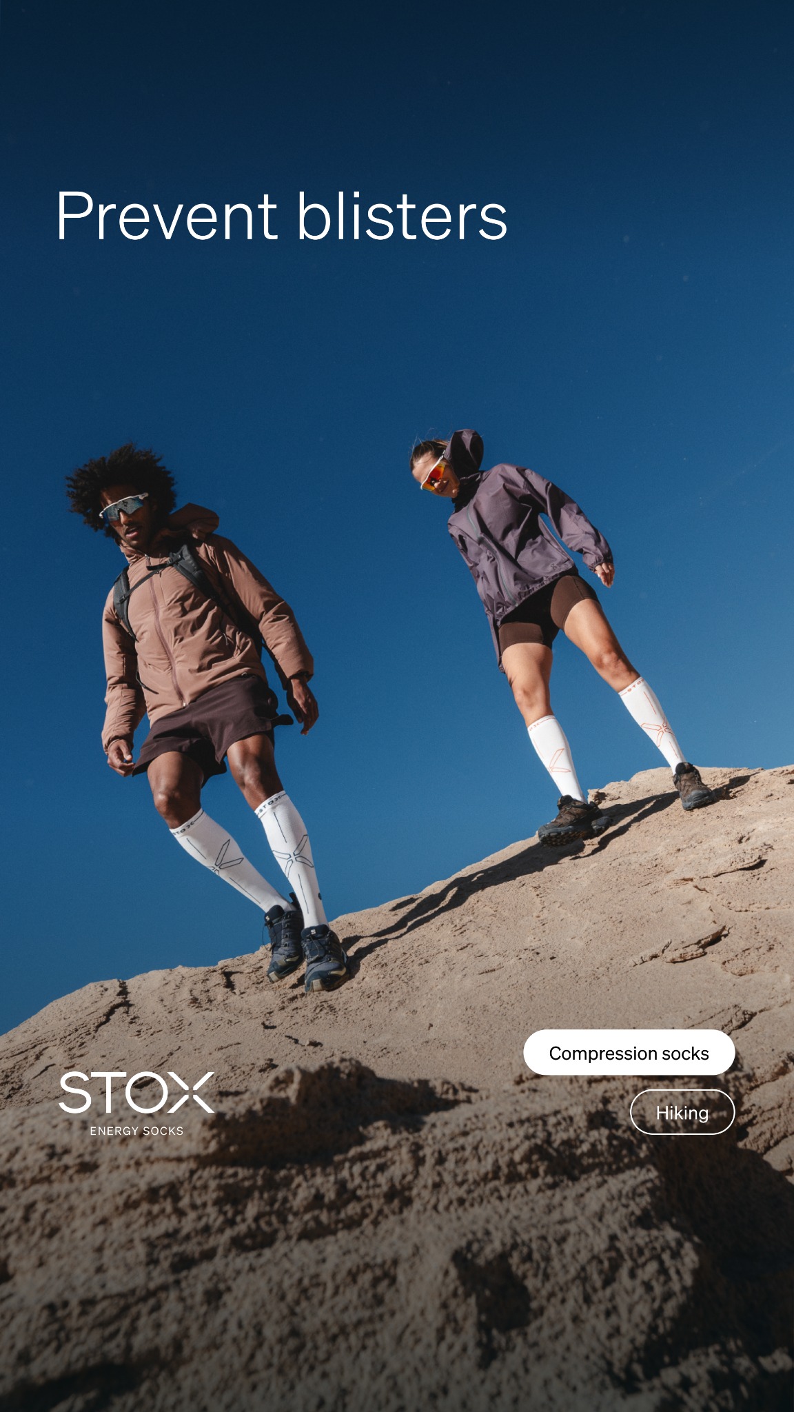 STOX Energy Socks Facebook ad