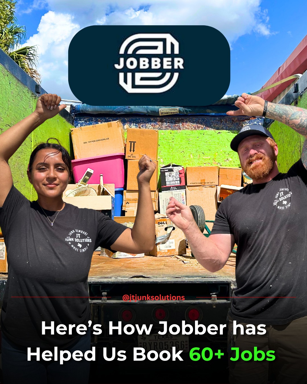JT Junk Solutions Facebook ad