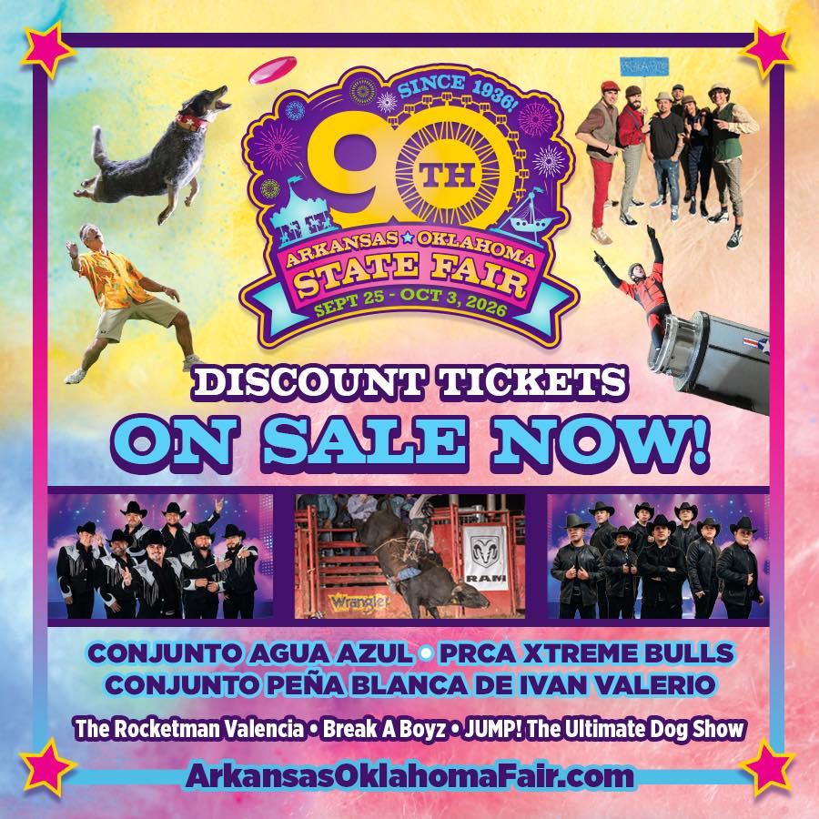 Arkansas Oklahoma State Fair Facebook ad