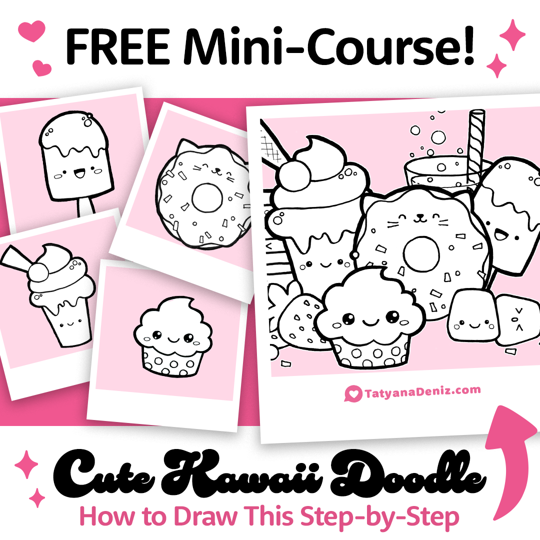 Tatyana Deniz - Kawaii Artist Facebook ad