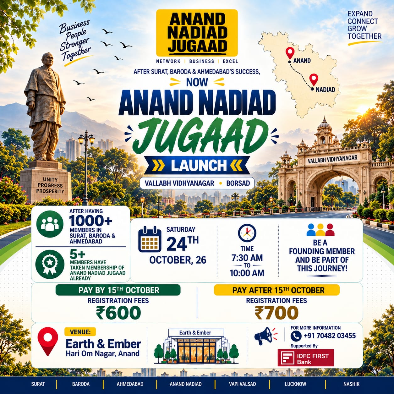 Surat Jugaad Facebook ad: Anand Nadiad Jugaad - Join the Business Network
