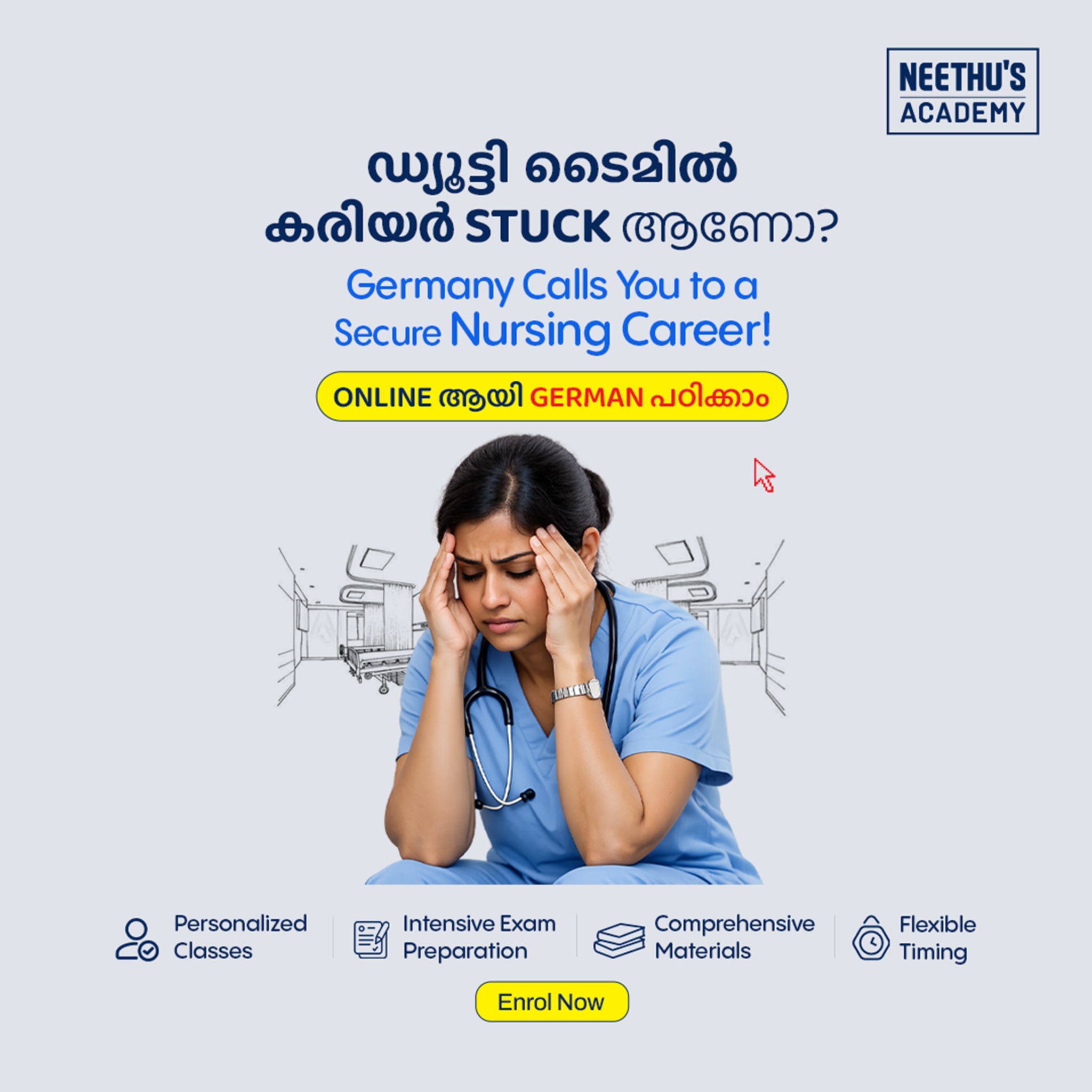 Neethu's Academy Facebook ad