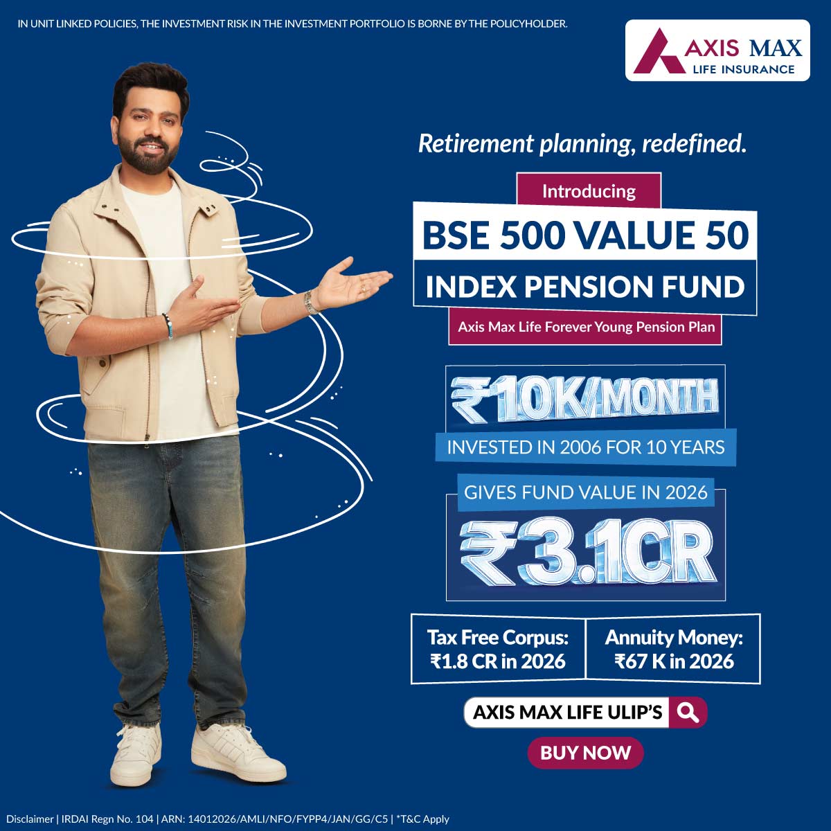 Axis Max Life Insurance Facebook ad