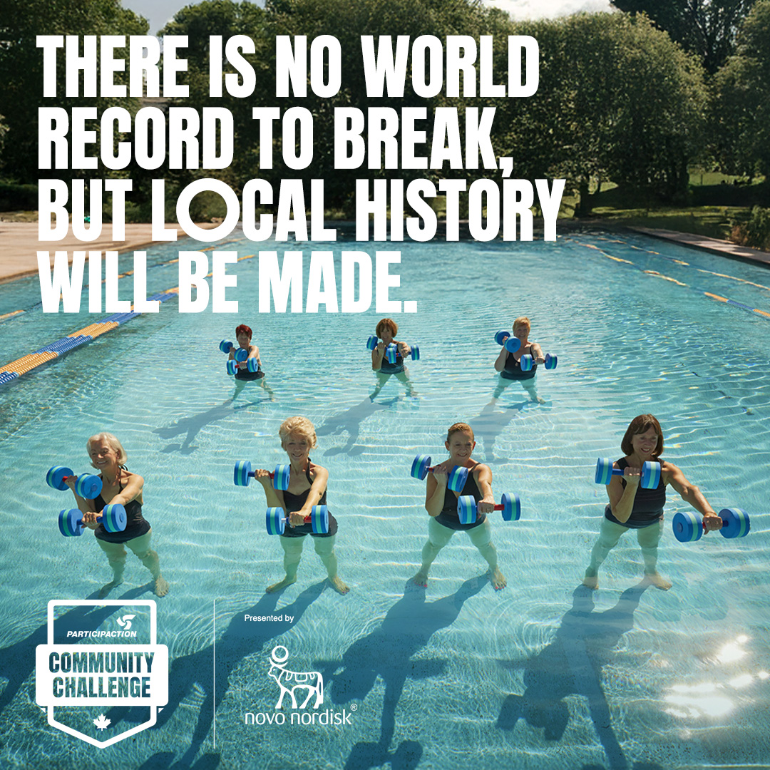 Participaction Facebook ad: The ParticipACTION Community Challenge