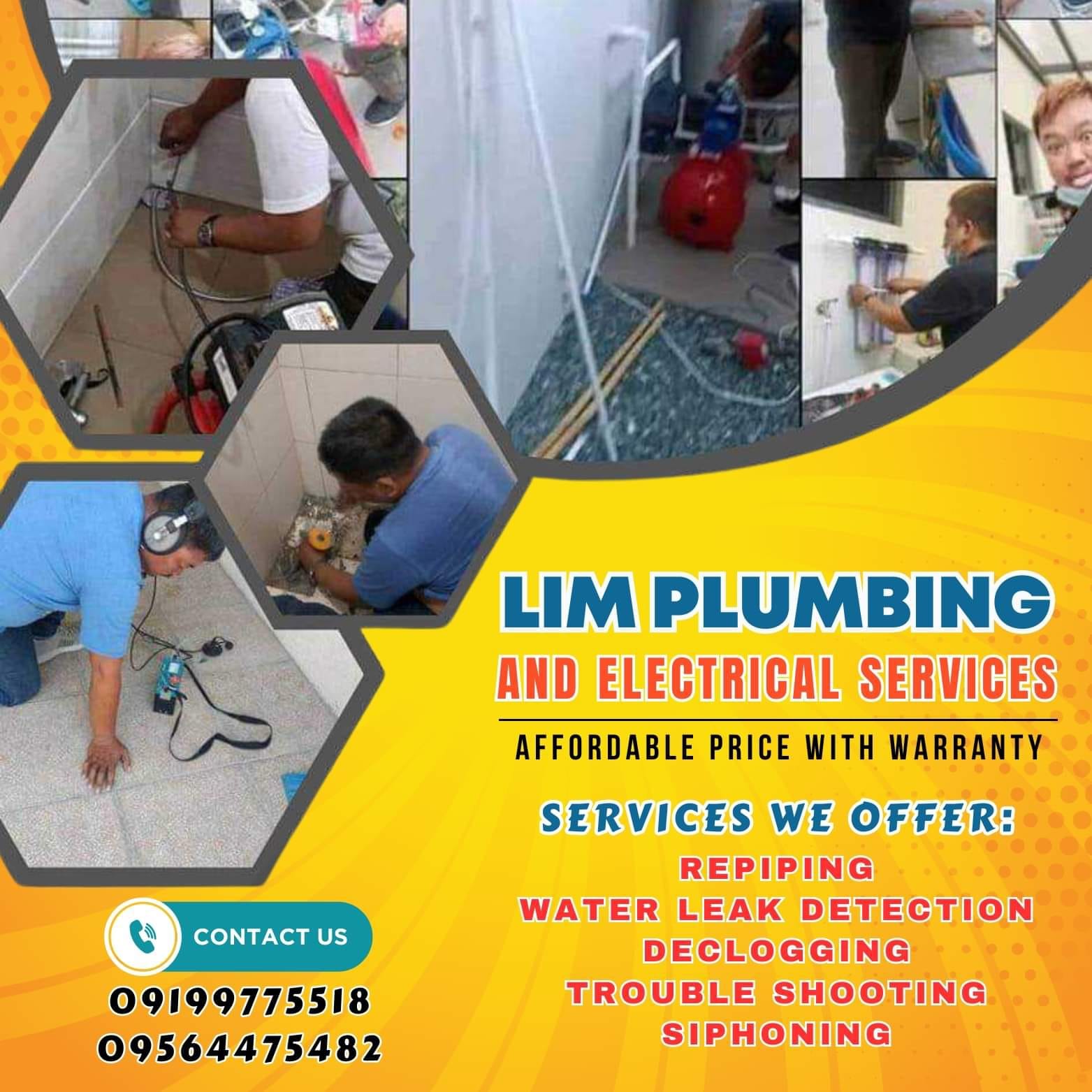 Lim Plumbing Services Facebook ad