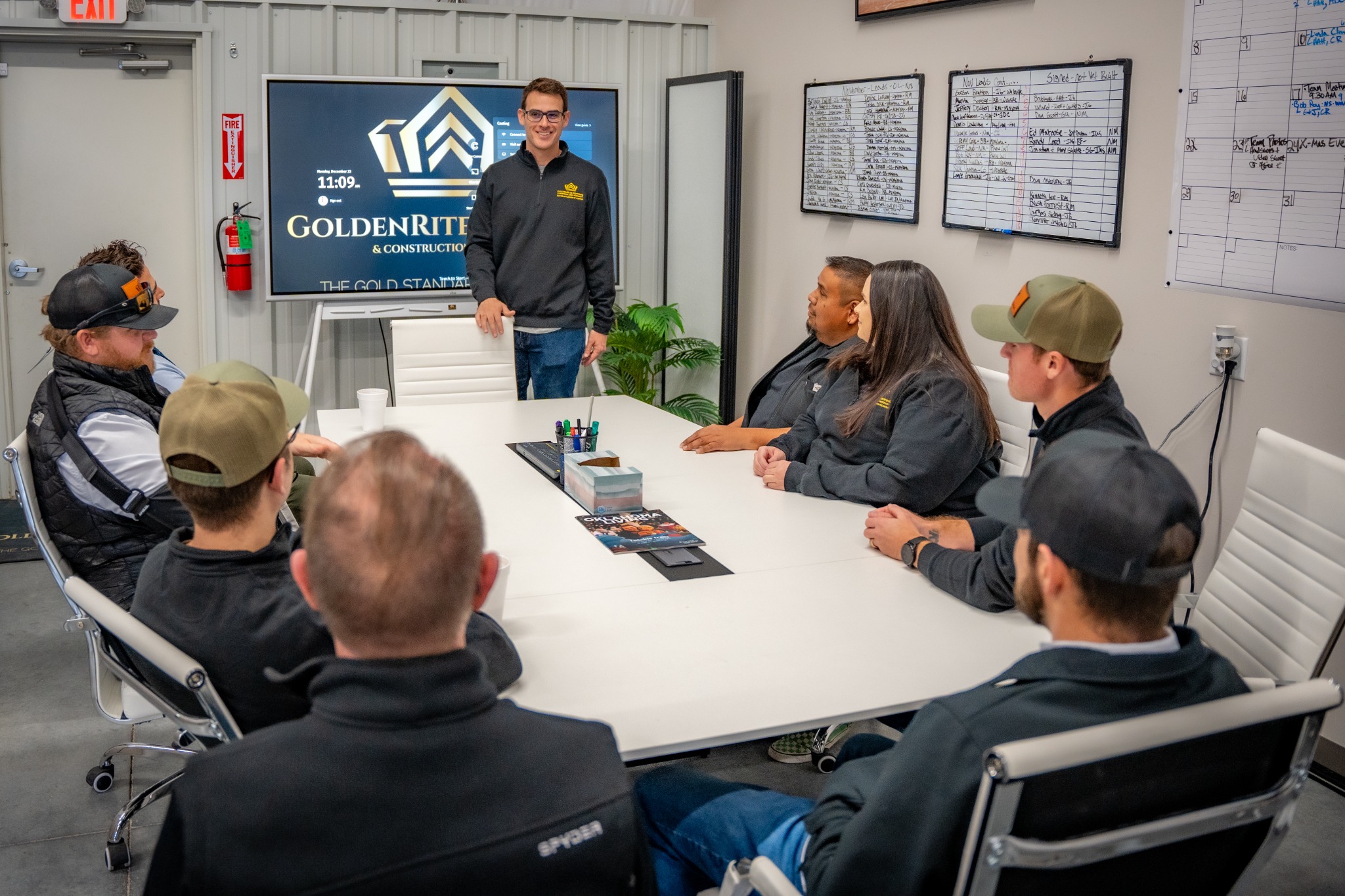 GoldenRite Roofing & Construction Company Facebook ad: The BEST for LESS!