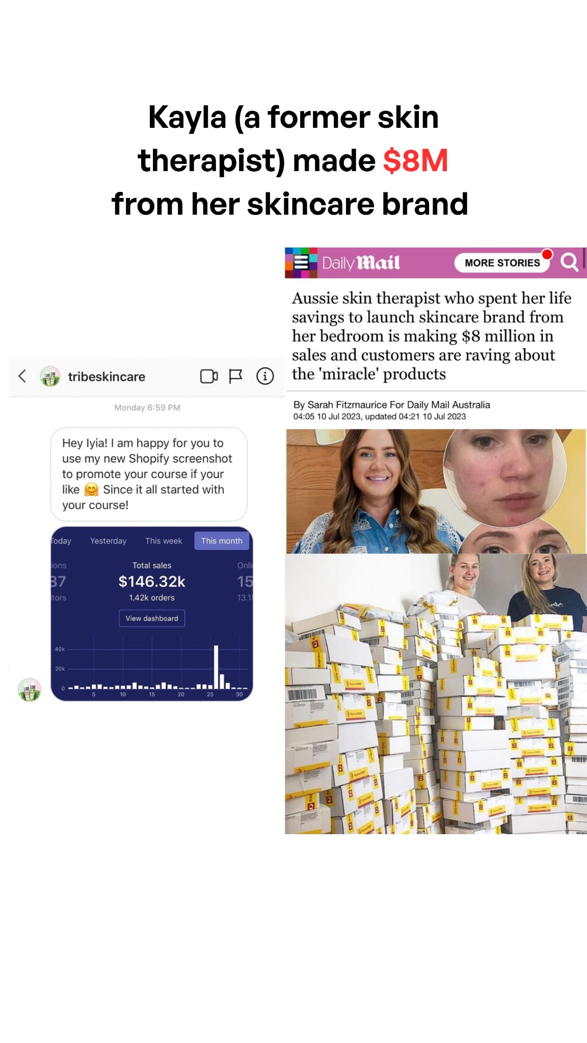 Make It Happen Facebook ad from May 26, 2026