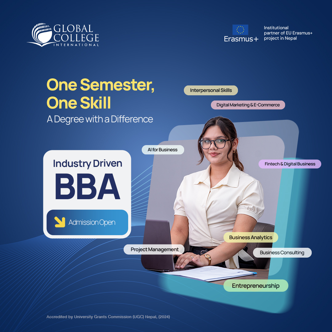 Global College International - GCI Facebook ad: 𝐀𝐝𝐦𝐢𝐬𝐬𝐢𝐨𝐧 𝐎𝐩𝐞𝐧 𝐟𝐨𝐫 𝐭𝐡𝐞 𝐁𝐁𝐀 𝟐𝟎𝟐𝟔…