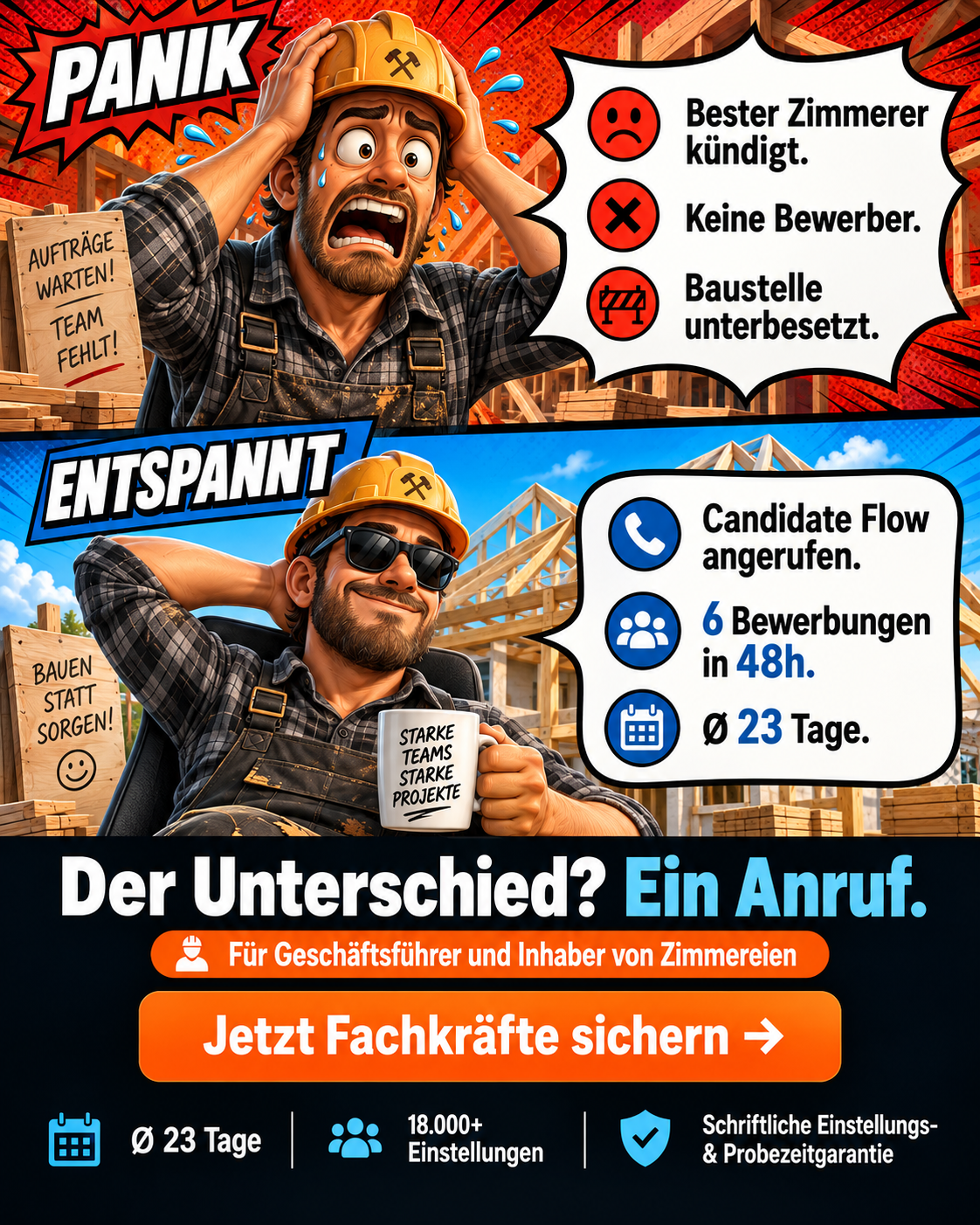 Candidate Flow GmbH - Recruiting Partner für den Mittelstand Facebook ad