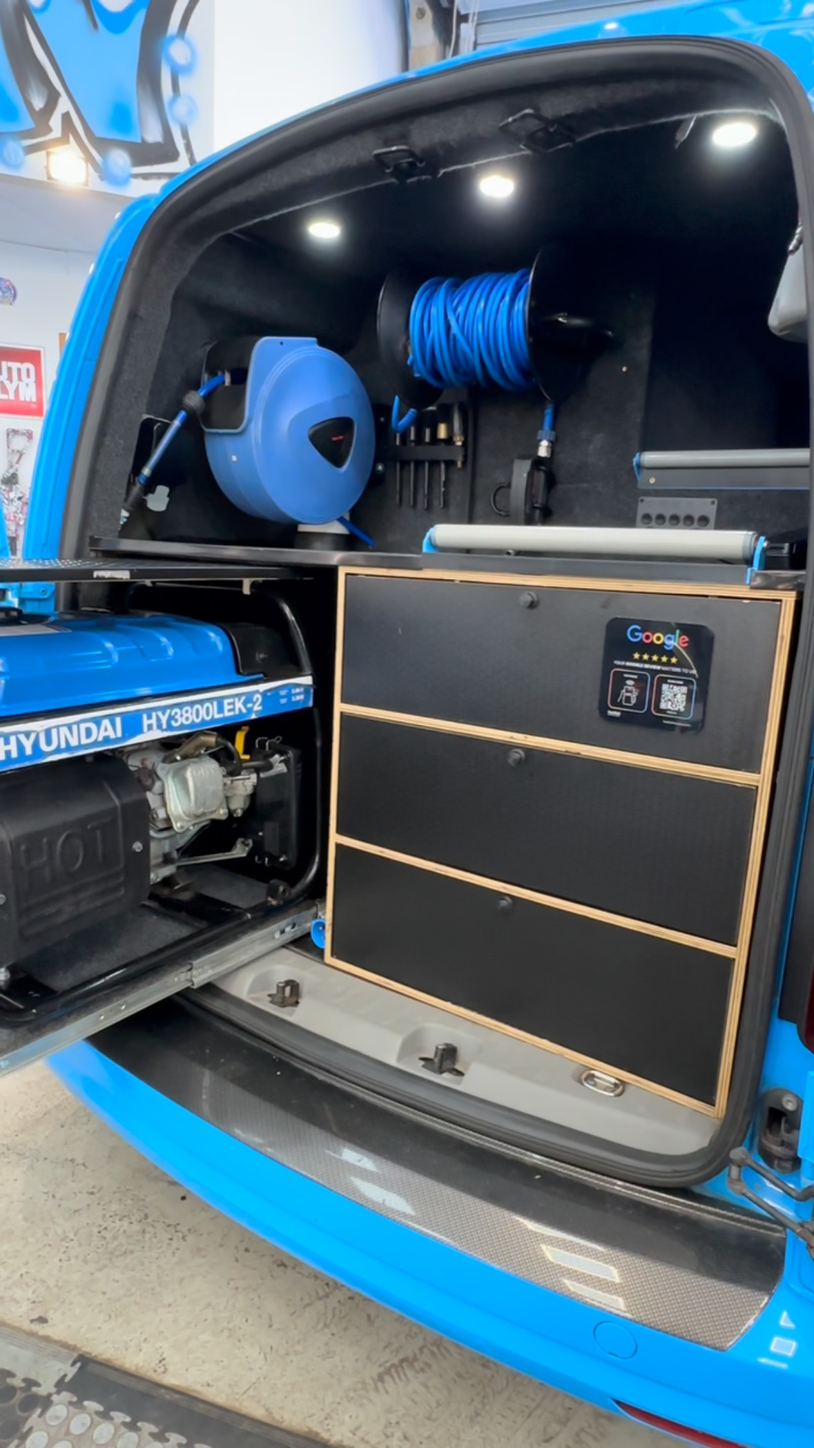 Caddy Kraft Vans Facebook ad: The Ultimate Valet Van Setup, Built by Professionals…