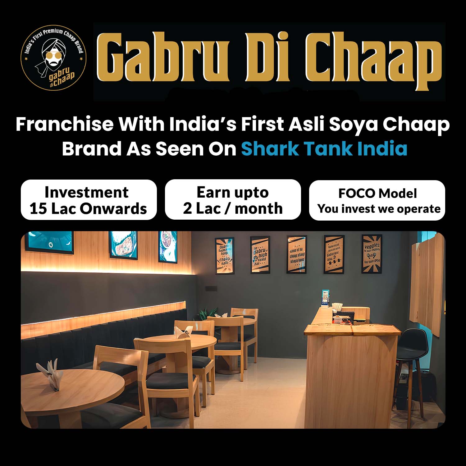 Gabru Di Chaap Facebook ad: Gabru Di Chaap Franchise Opportunity