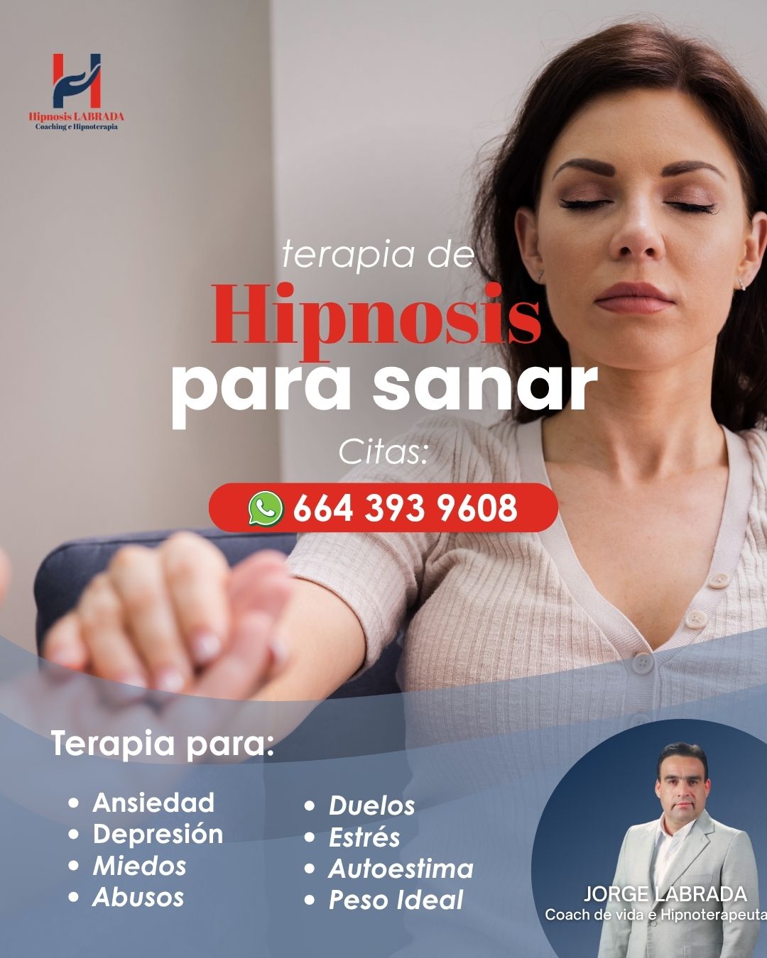 Hipnosis Labrada Facebook ad: ๐๐๐ฃ๐ก๐ข๐ง๐๐ฅ๐๐ฃ๐๐ ๐ฃ๐๐ฅ๐ ๐ฆ๐๐ก๐๐ฅ La hipnosisโฆ