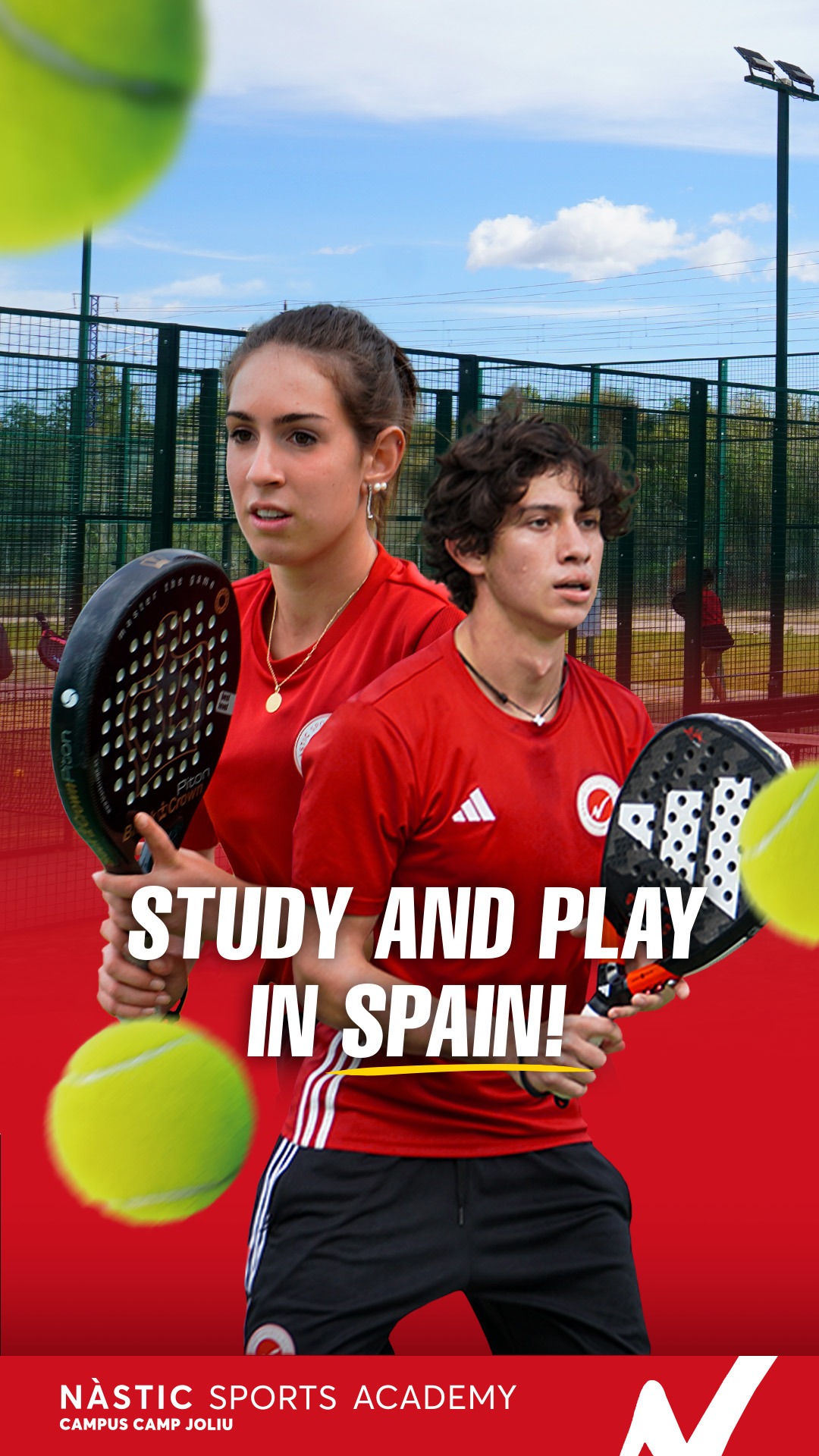 Nastic Soccer Academy Facebook ad
