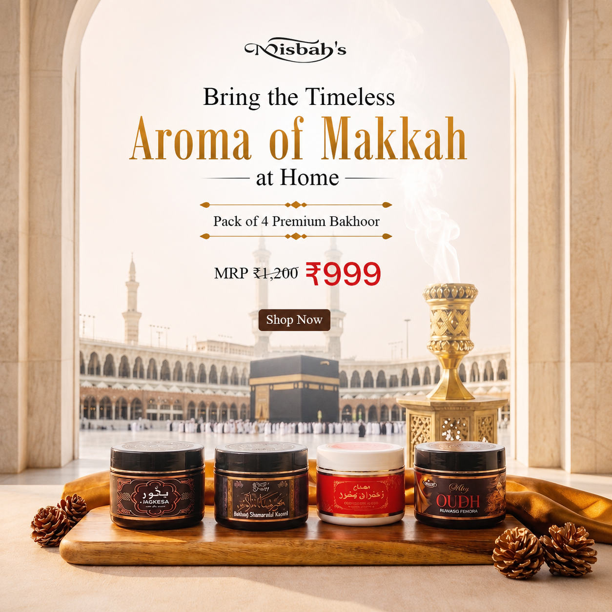 Misbah Fragrance Facebook ad: Get 10% OFF with Code BAKHOOR10