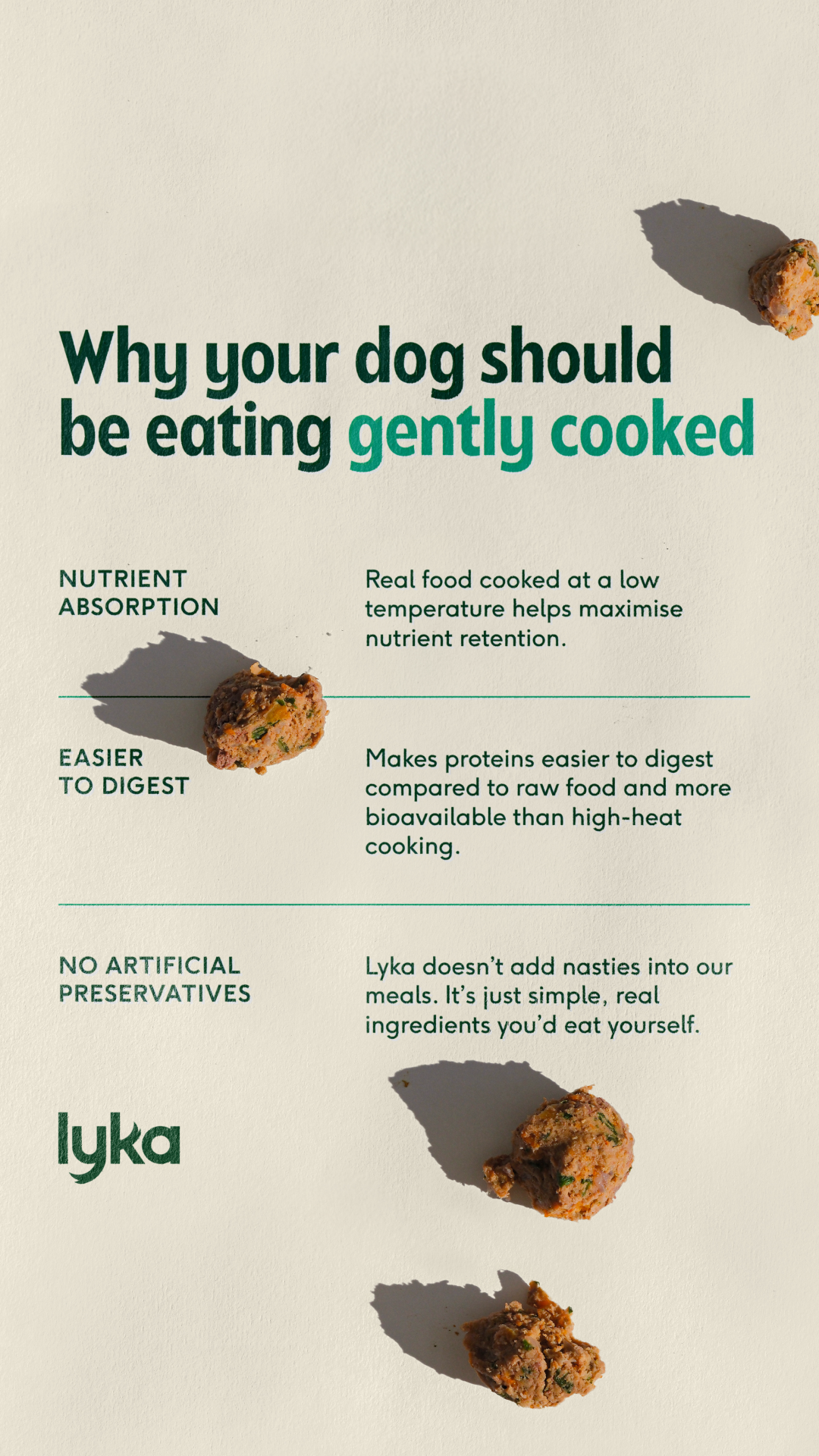 Lyka Pet Food Facebook ad