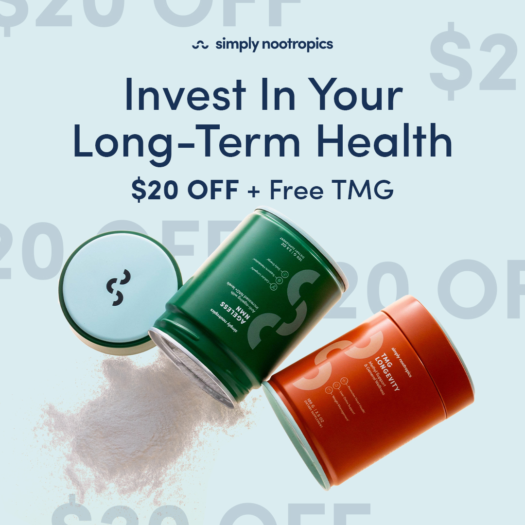 Simply Nootropics Facebook ad
