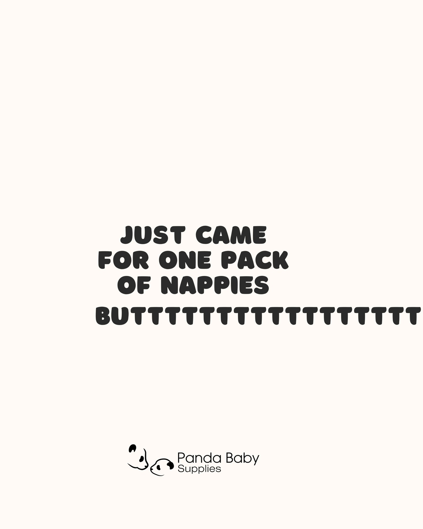 Panda Baby Supplies Facebook ad: It's always the same pattern, try a pack…