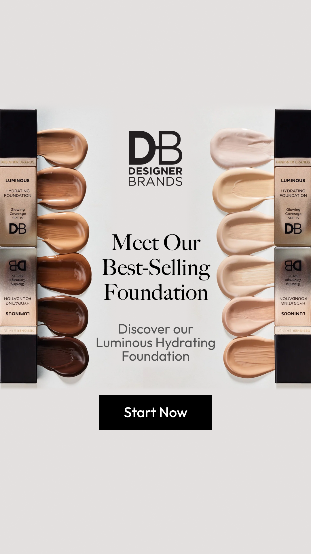 Designer Brands Cosmetics Facebook ad