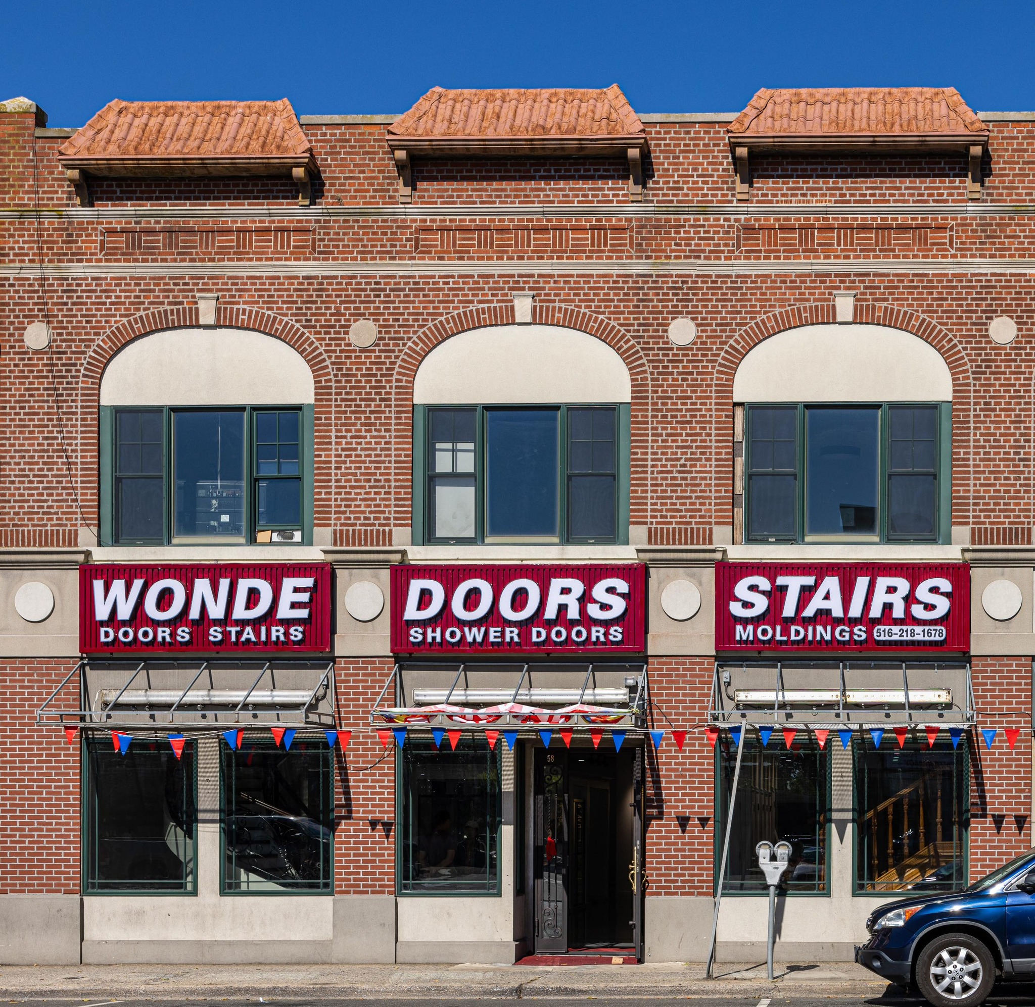 Wonde Doors & Stairs Facebook ad: Visit the Wonde Doors and Stairs showroom for…