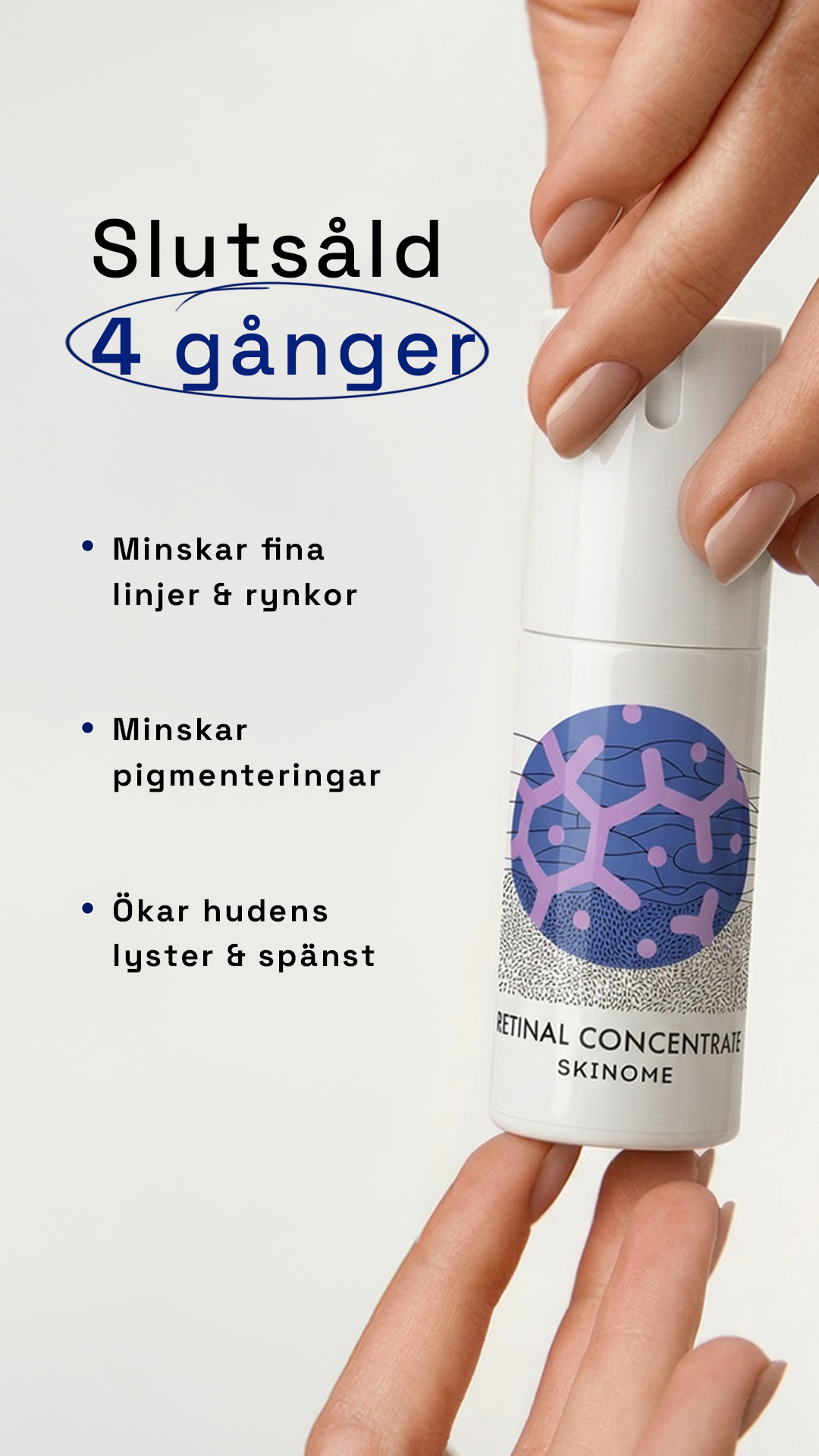 Skinome Facebook ad