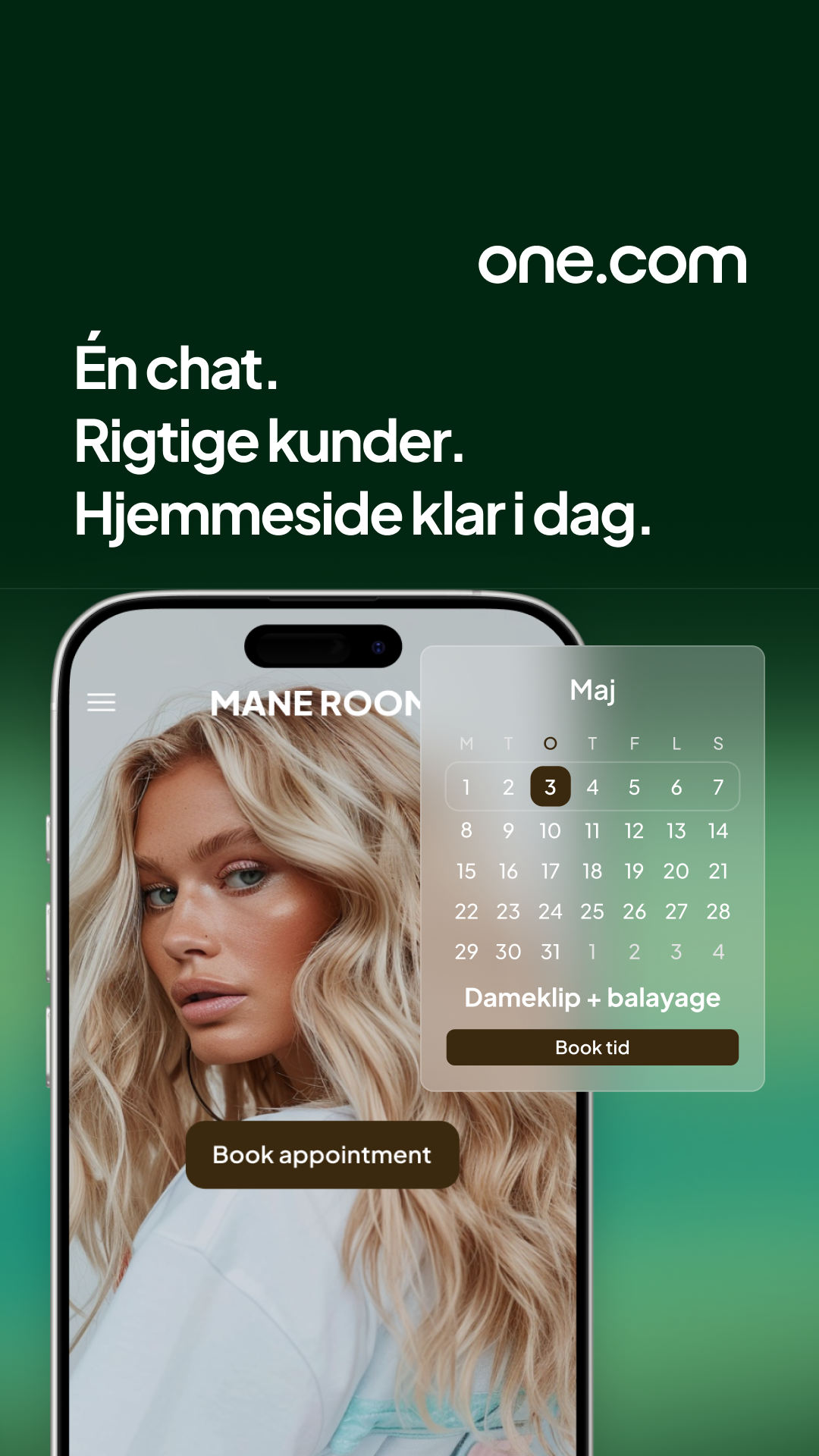 one.com Facebook ad