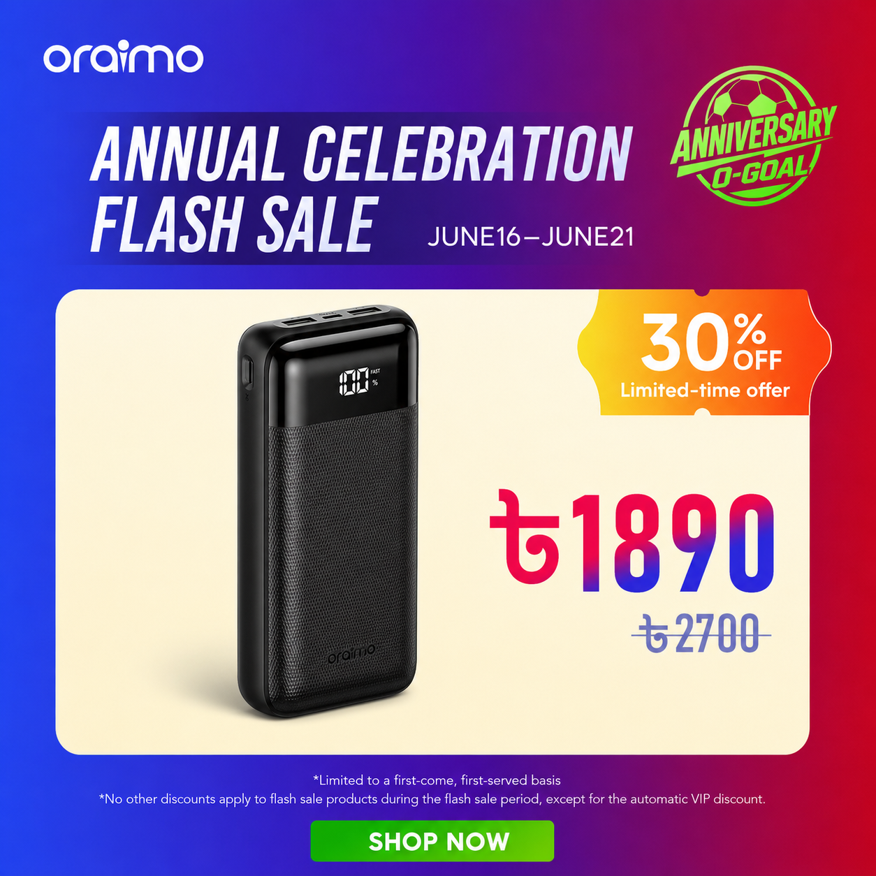 oraimo store BD Facebook ad