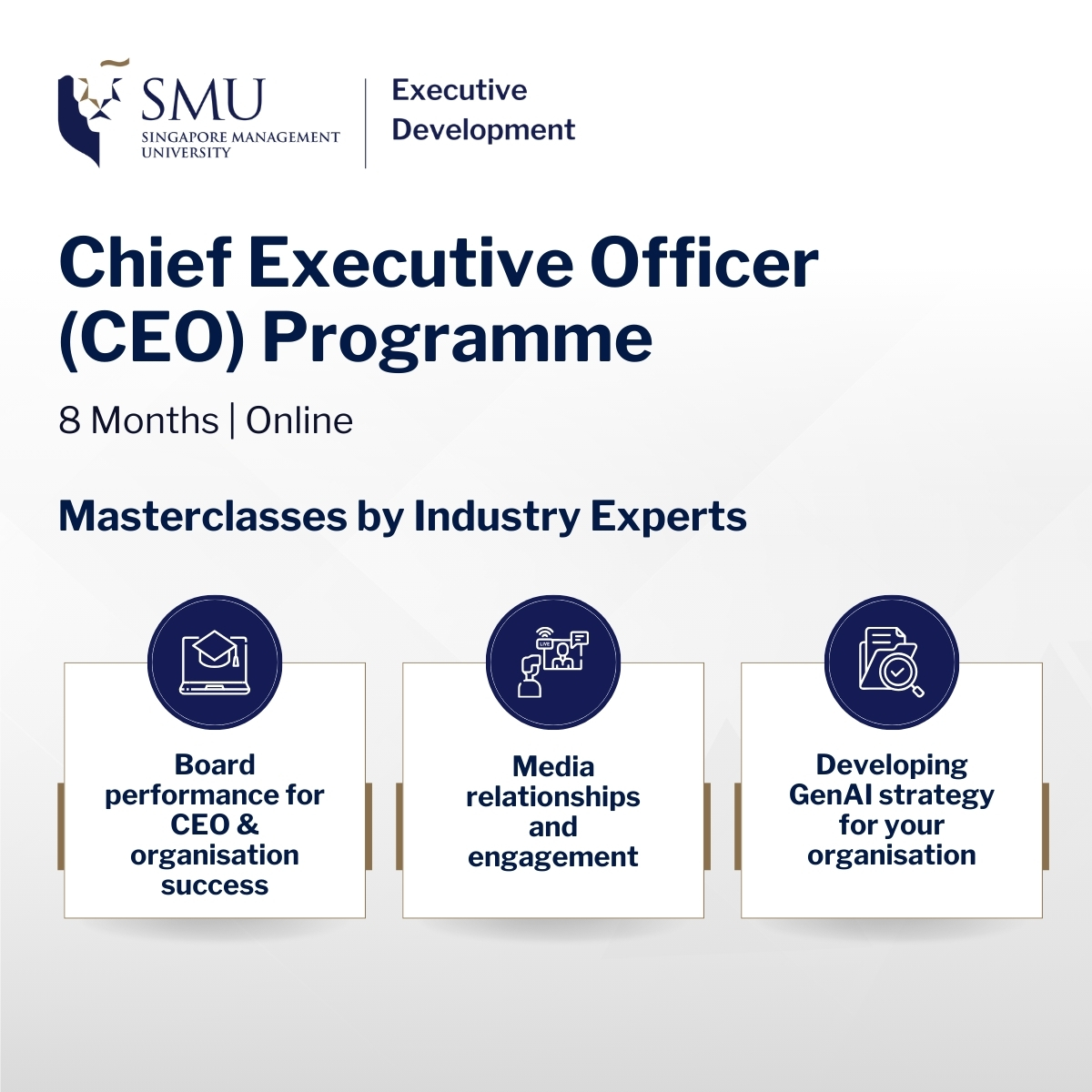 SMU Executive Development - SMU ExD Facebook ad