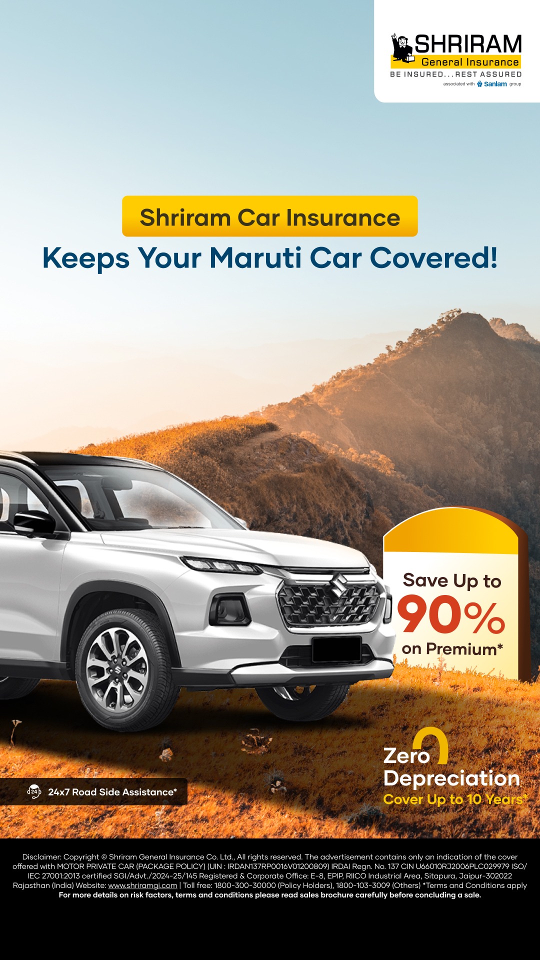 Shriram General Insurance Facebook ad