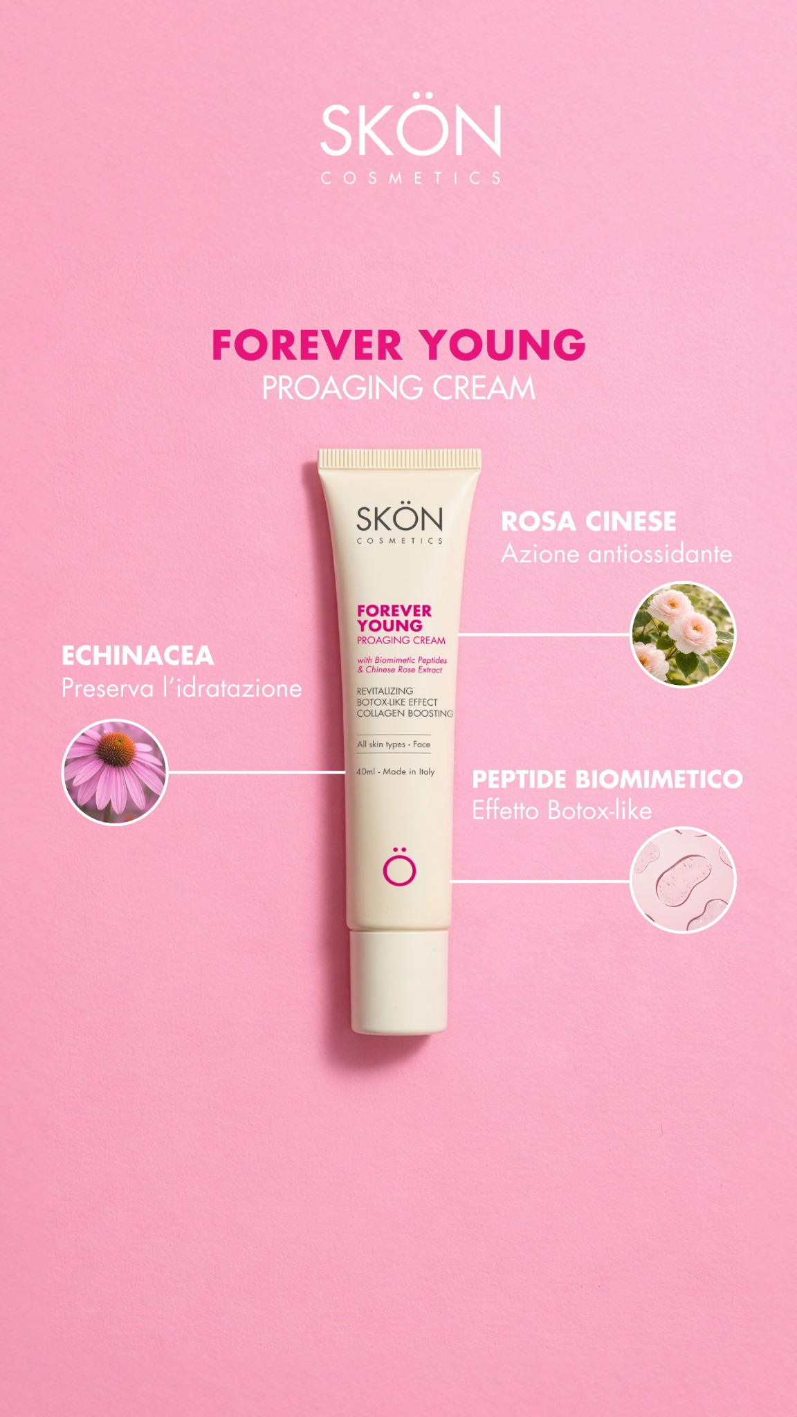 SKÖN Cosmetics Facebook ad
