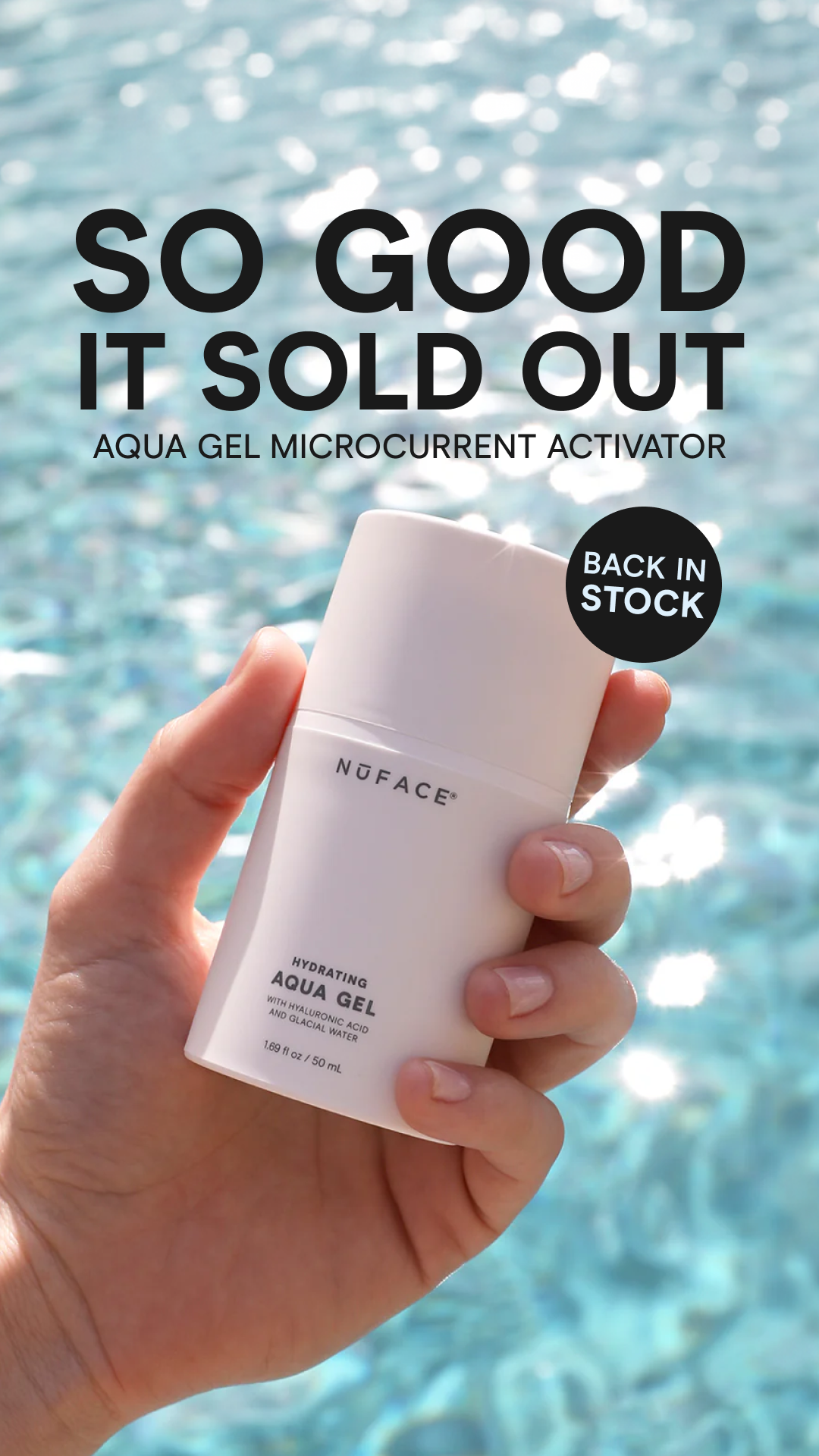 NuFACE Facebook ad