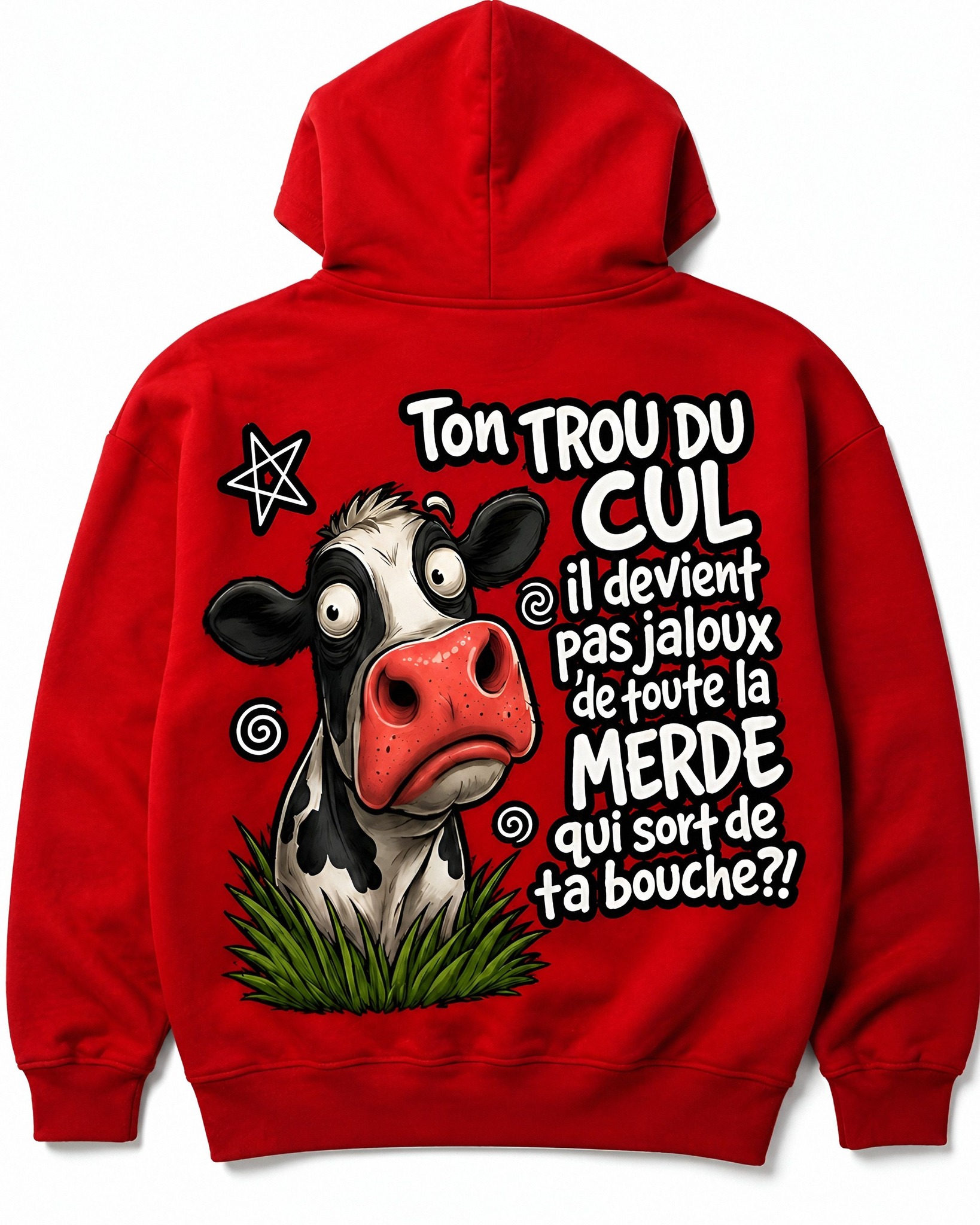 Dogmargo.com Facebook ad: Funny Cow Sarcastic. LIMITED EDITION