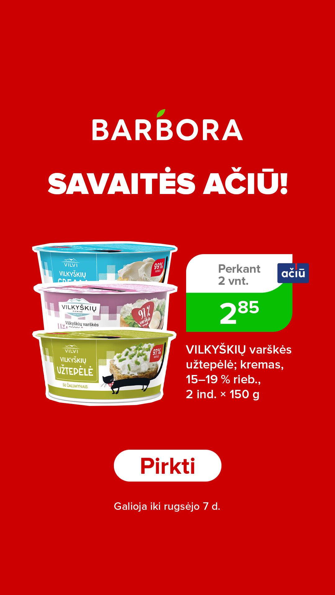 BARBORA.LT Facebook ad