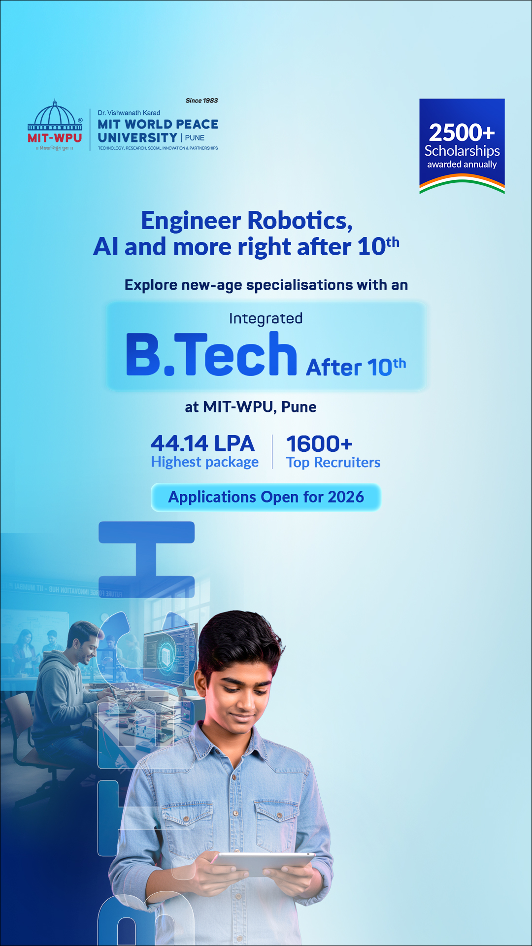 MIT World Peace University Facebook ad