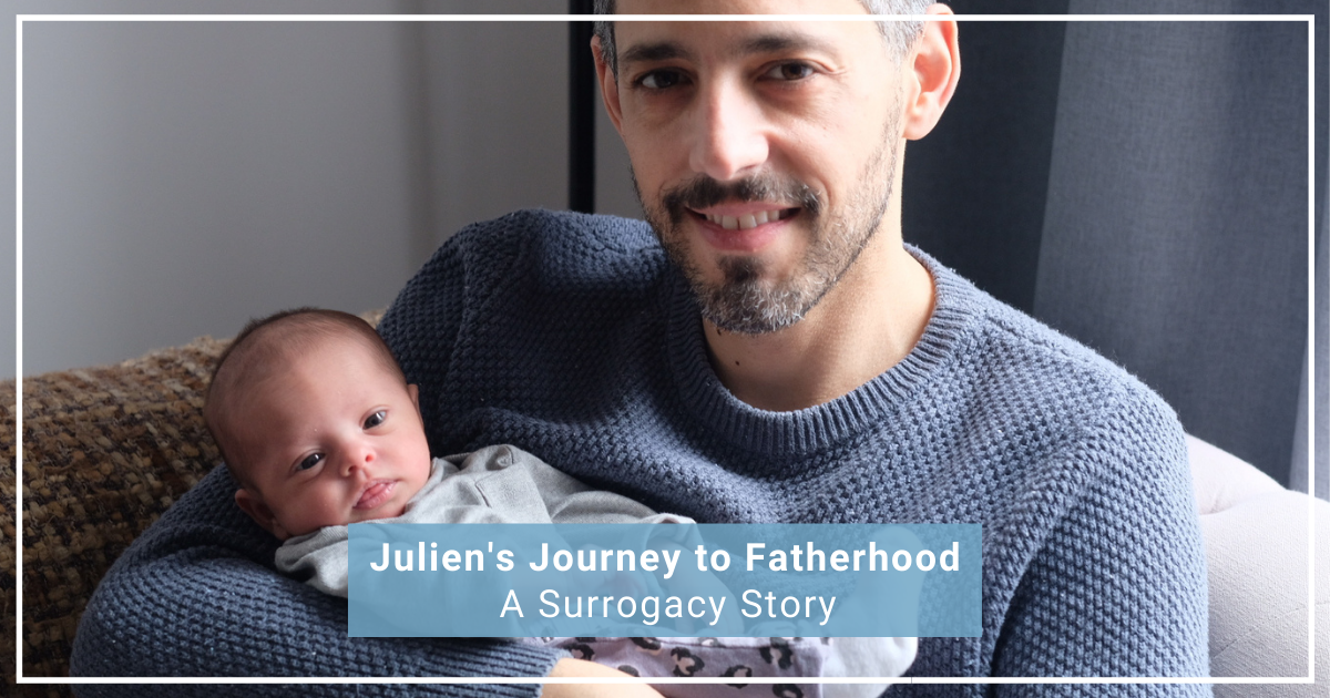 Gay Parents To Be Facebook ad: Julien's Journey to Fatherhood: A Surrogacy Story