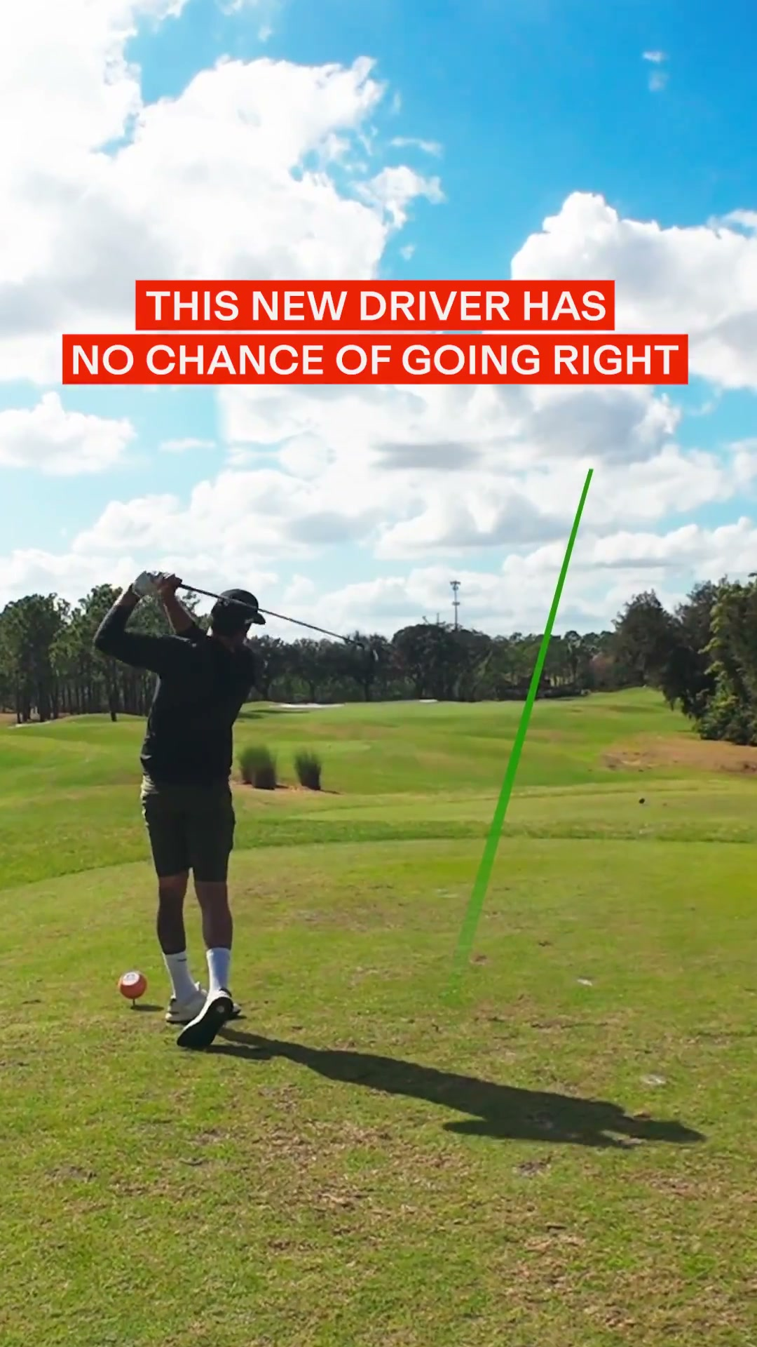 Performance Golf Facebook ad