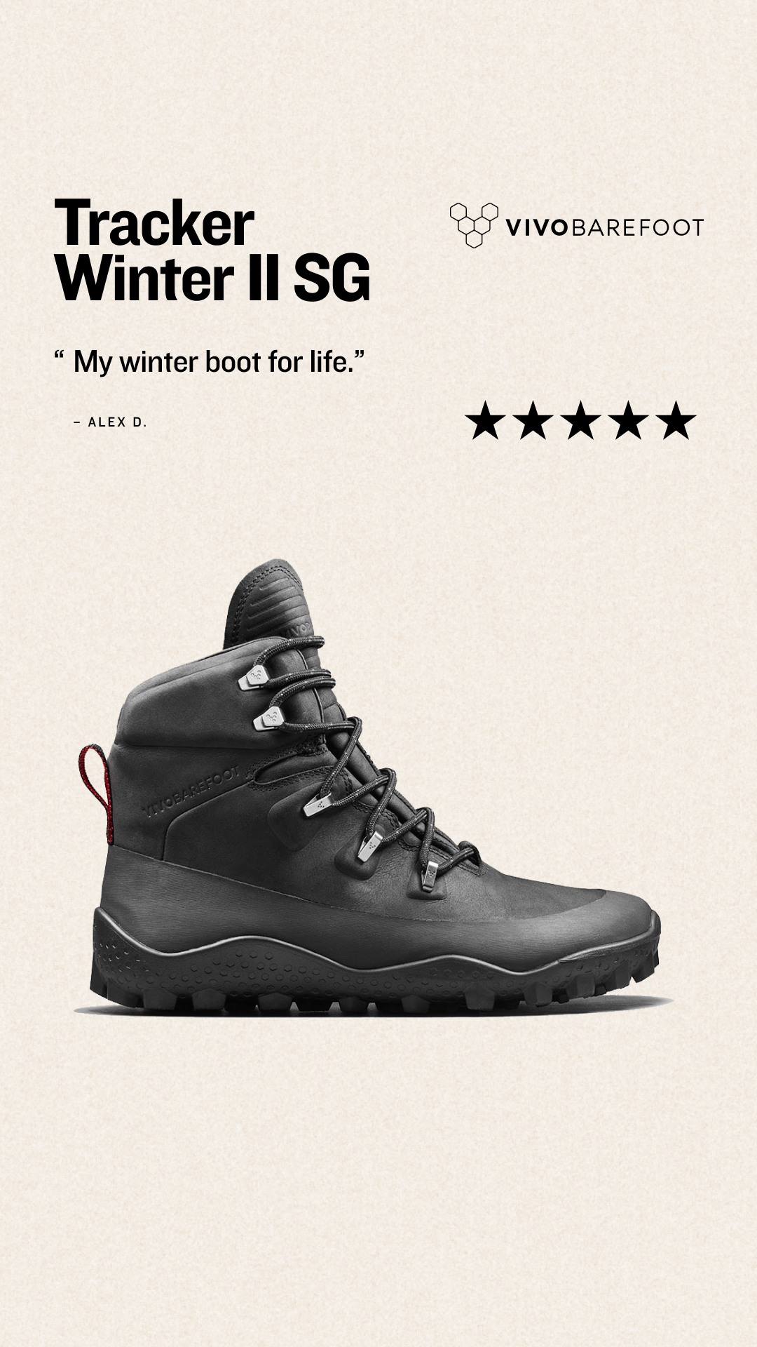 Vivobarefoot Facebook ad